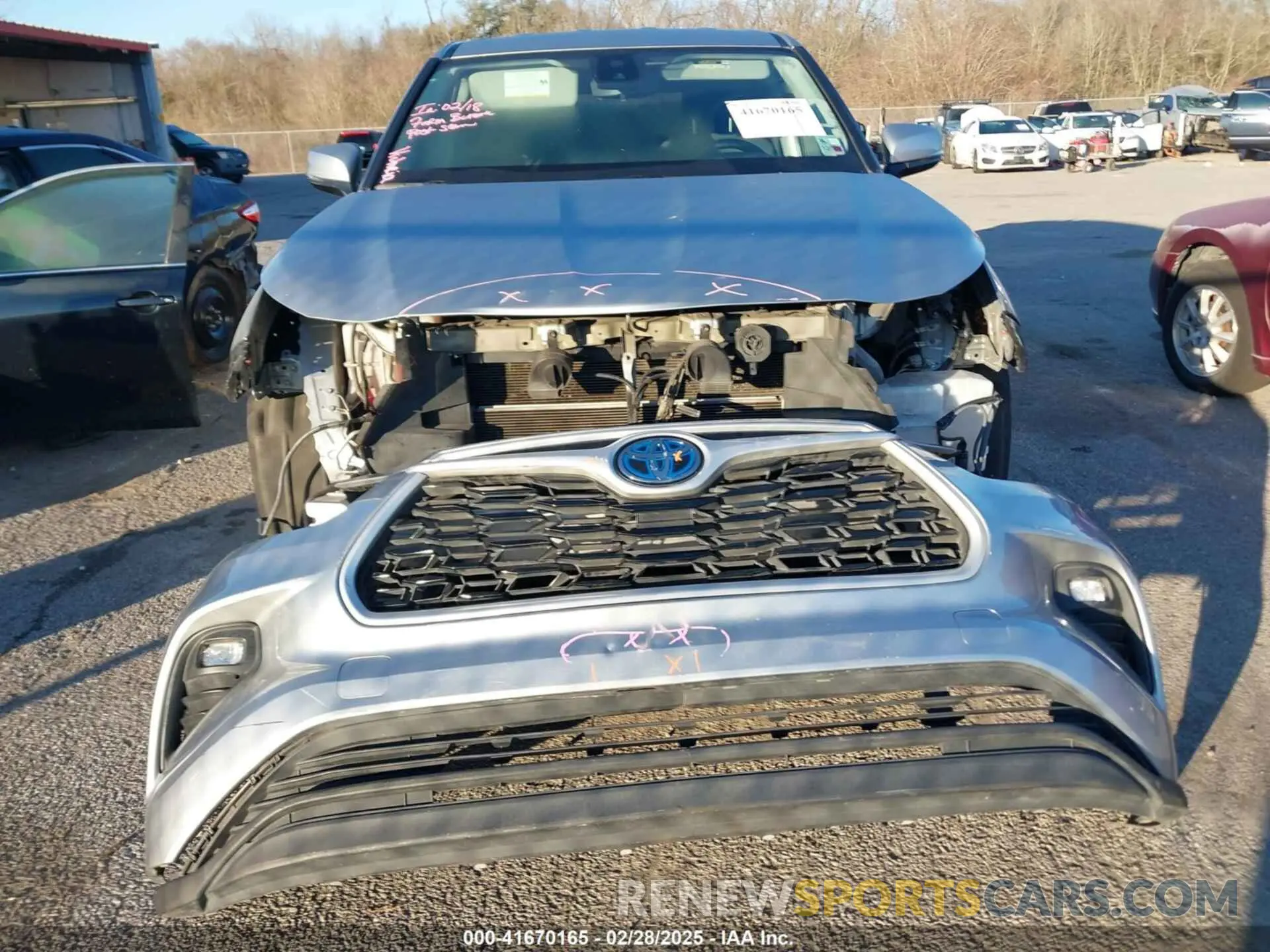 6 Photograph of a damaged car 5TDZARAH7PS519597 TOYOTA HIGHLANDER 2023