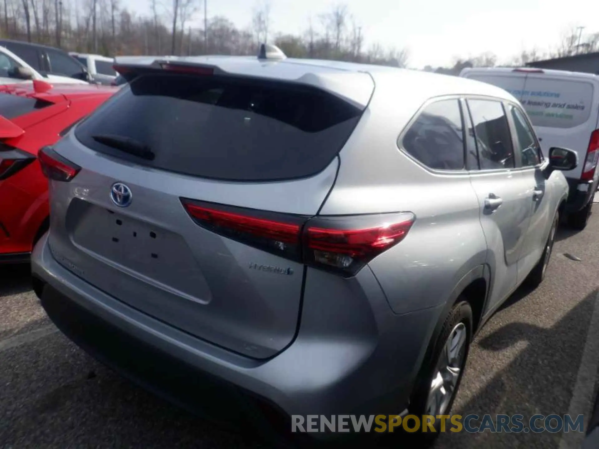 3 Photograph of a damaged car 5TDZARAH8PS526882 TOYOTA HIGHLANDER 2023