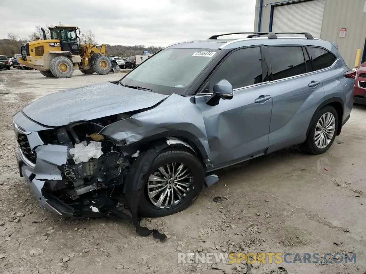 1 Photograph of a damaged car 5TDEBRCH3RS638808 TOYOTA HIGHLANDER 2024
