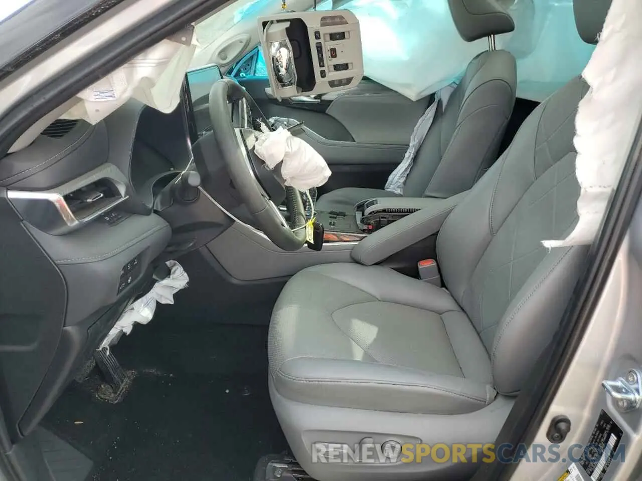 7 Фотография поврежденного автомобиля 5TDEBRCH6RS608332 TOYOTA HIGHLANDER 2024