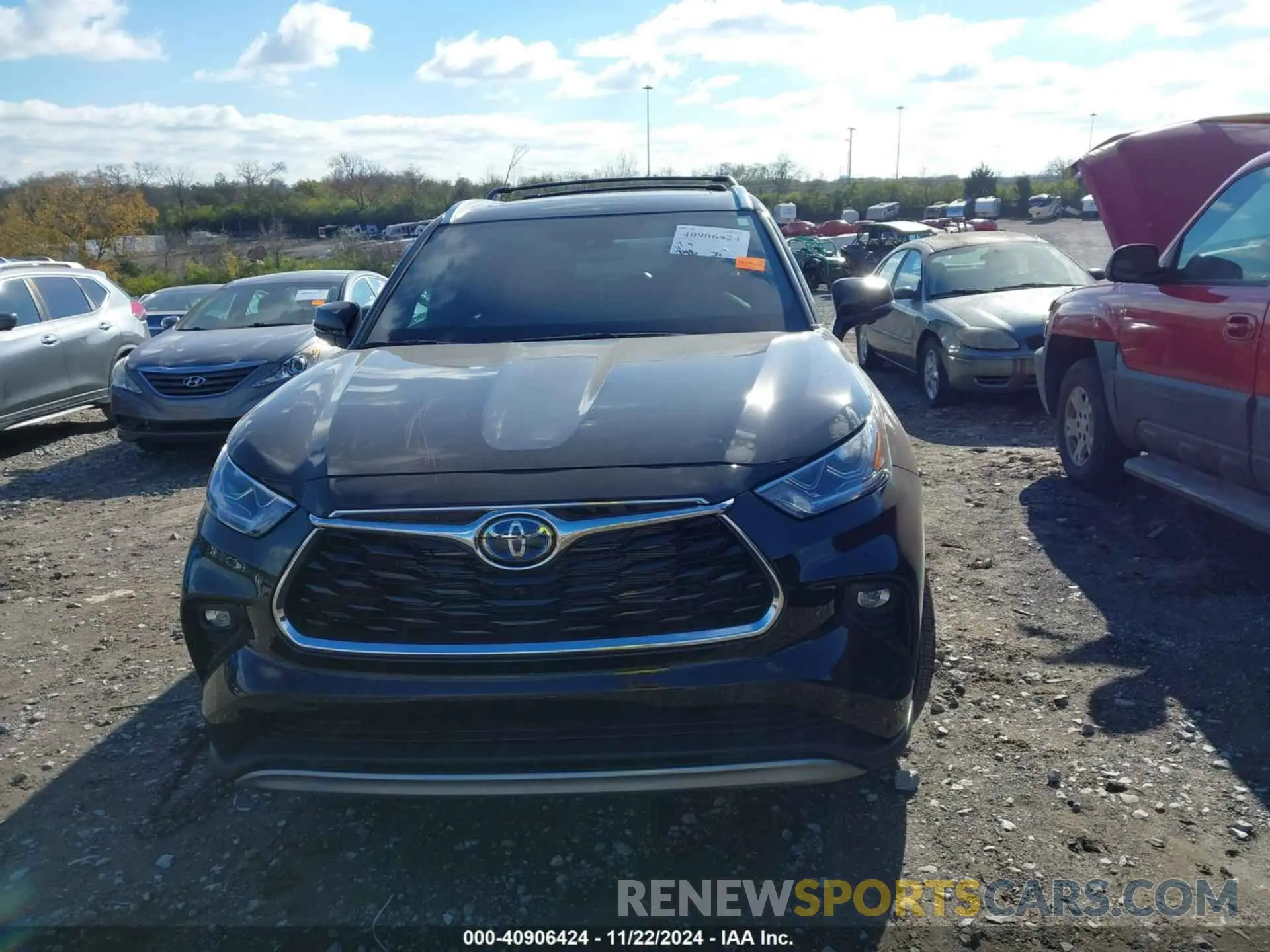 12 Фотография поврежденного автомобиля 5TDEBRCH6RS641749 TOYOTA HIGHLANDER 2024