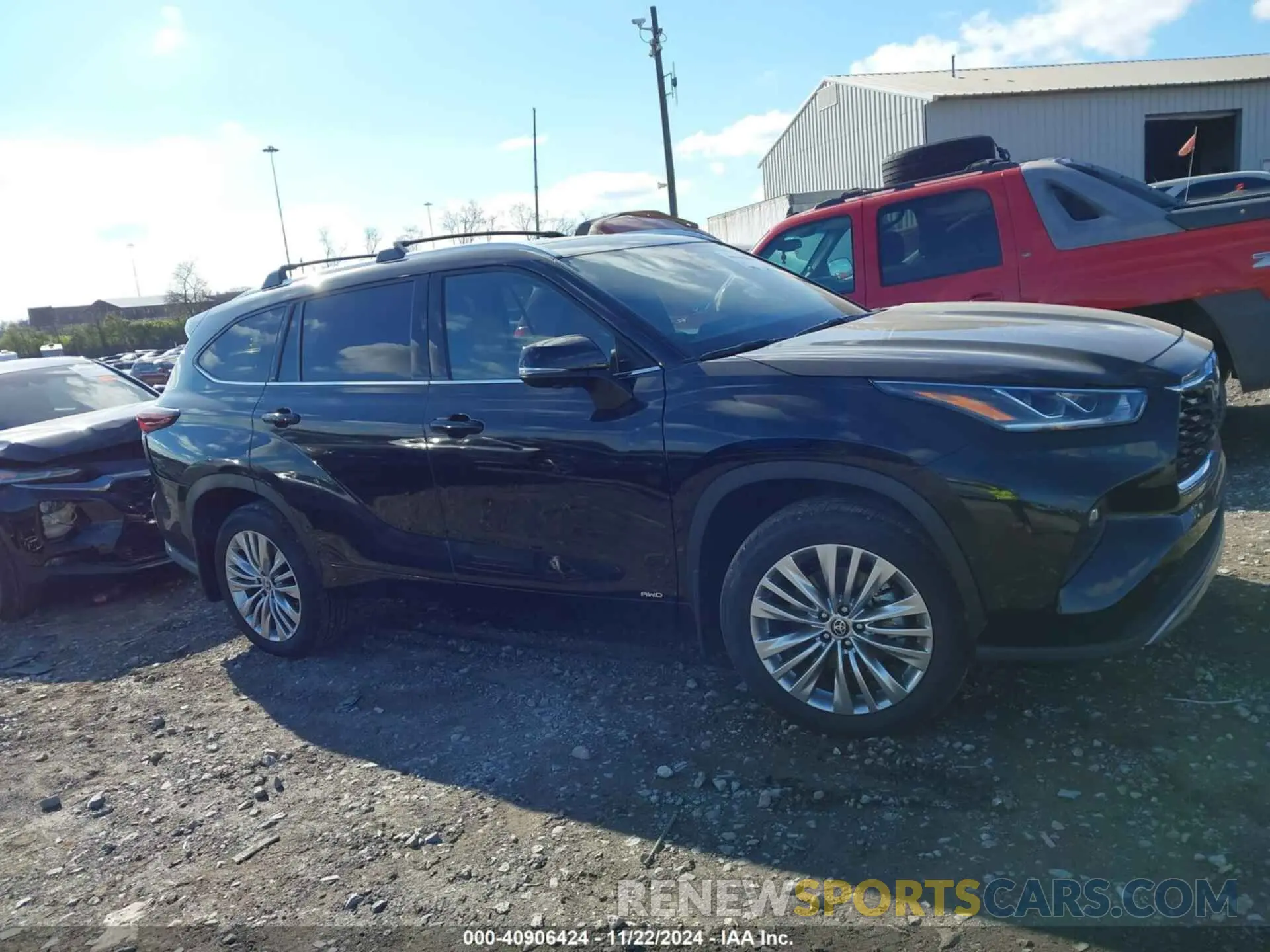 13 Фотография поврежденного автомобиля 5TDEBRCH6RS641749 TOYOTA HIGHLANDER 2024