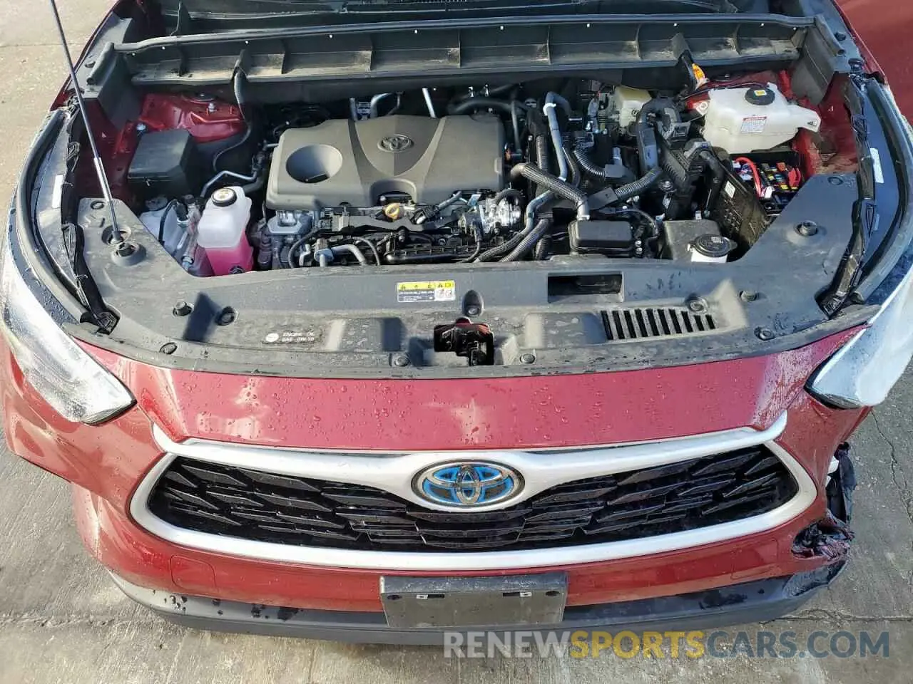 12 Фотография поврежденного автомобиля 5TDKARAH5RS530196 TOYOTA HIGHLANDER 2024