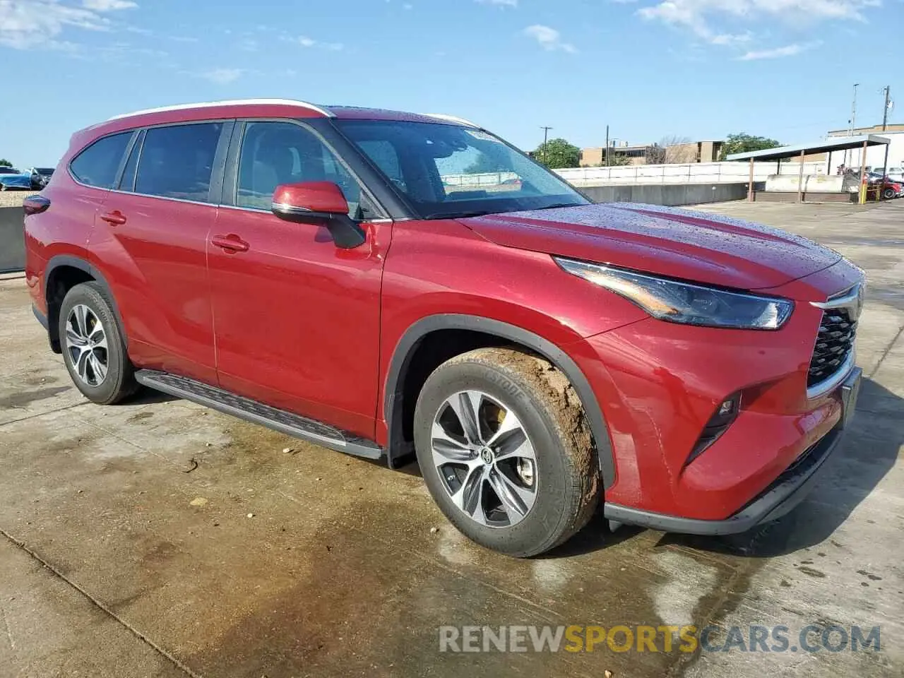 4 Фотография поврежденного автомобиля 5TDKARAH5RS530196 TOYOTA HIGHLANDER 2024