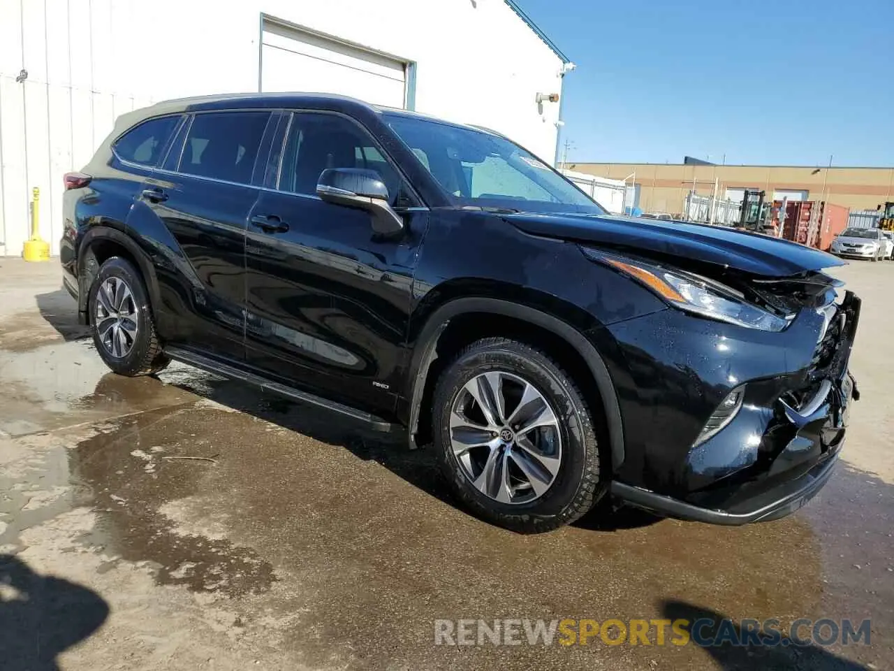 4 Фотография поврежденного автомобиля 5TDKBRCH2RS632792 TOYOTA HIGHLANDER 2024