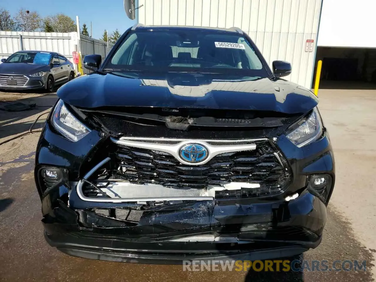 5 Фотография поврежденного автомобиля 5TDKBRCH2RS632792 TOYOTA HIGHLANDER 2024