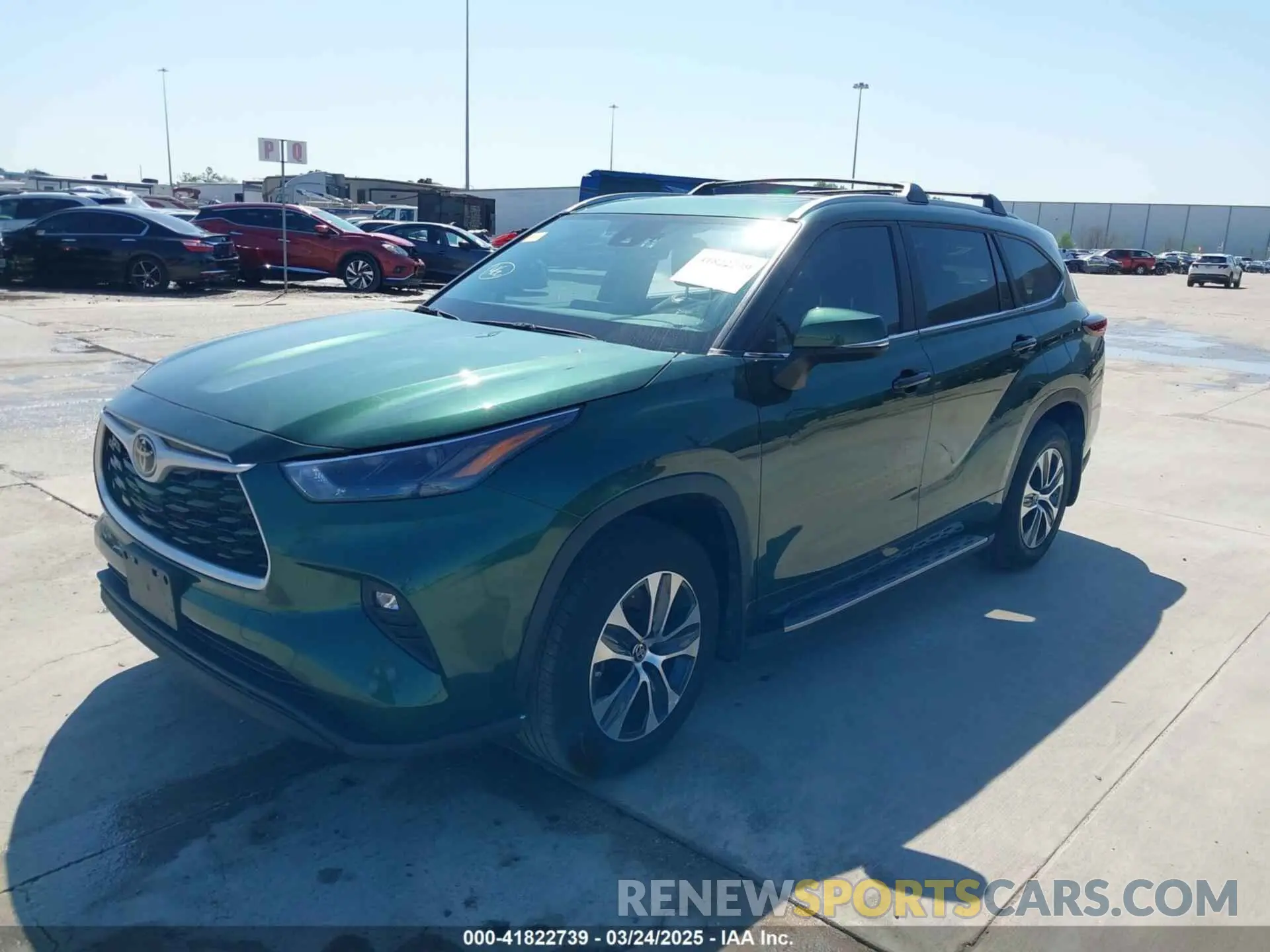 2 Фотография поврежденного автомобиля 5TDKDRAH0RS528069 TOYOTA HIGHLANDER 2024