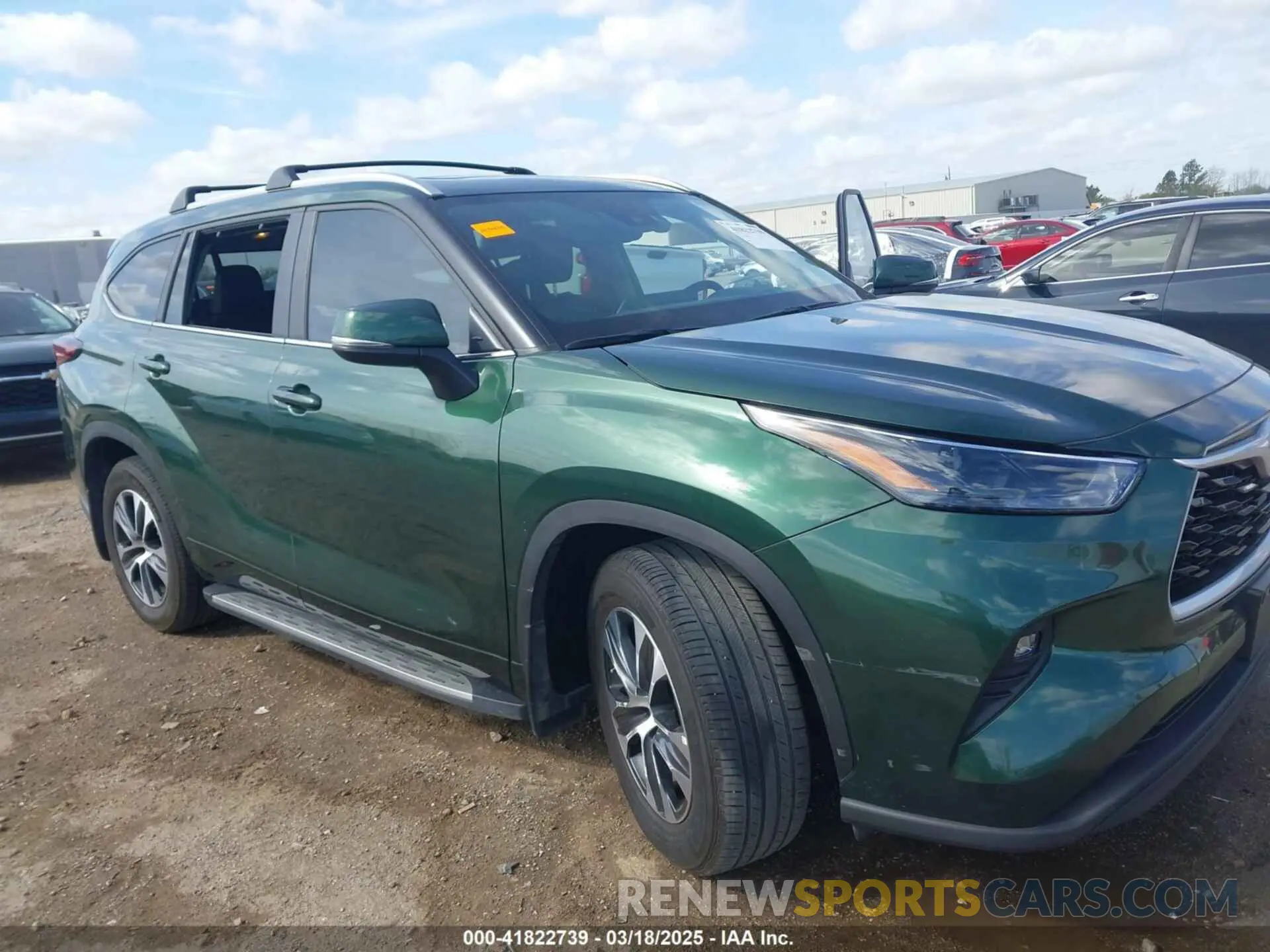 6 Фотография поврежденного автомобиля 5TDKDRAH0RS528069 TOYOTA HIGHLANDER 2024