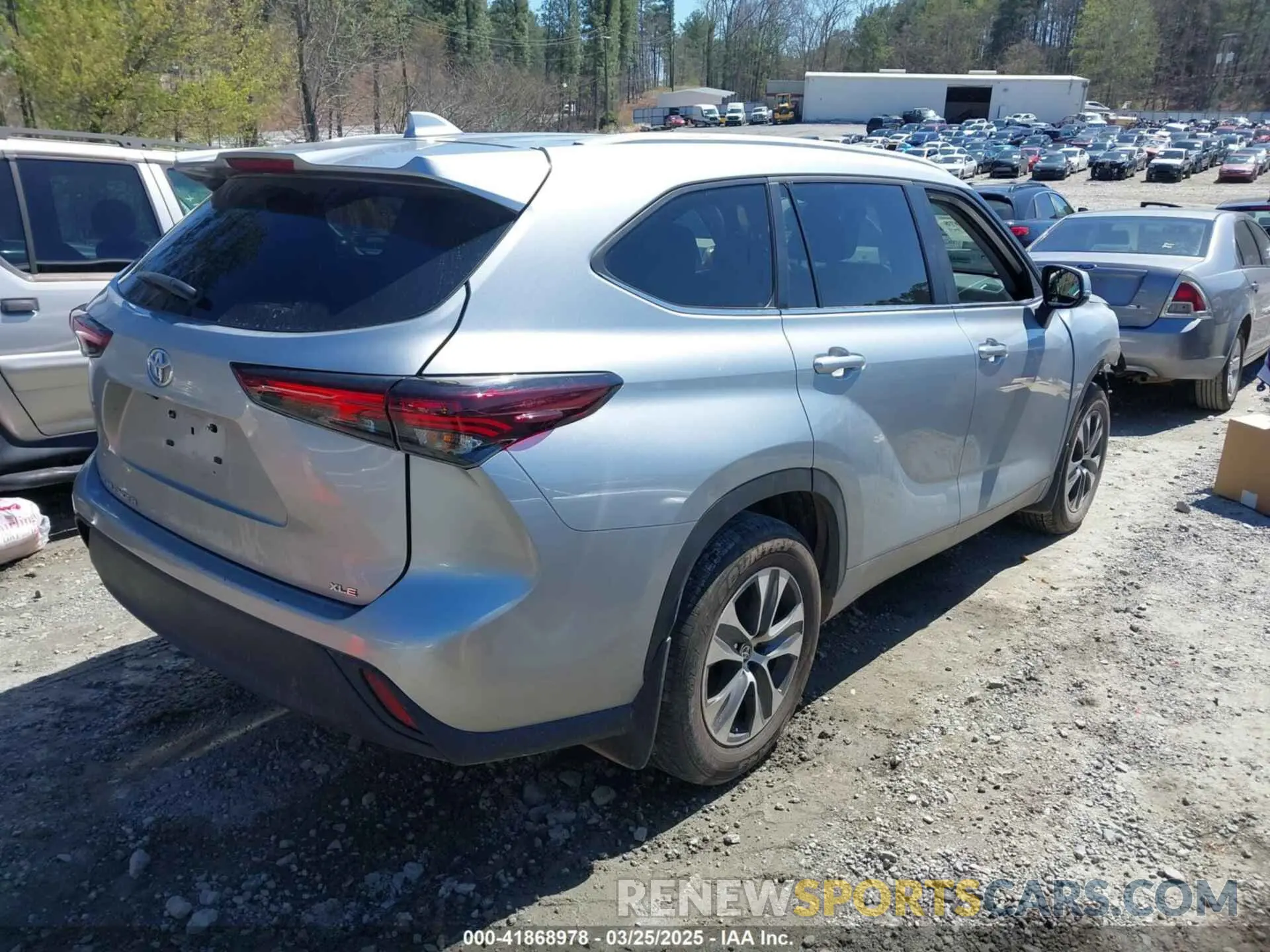 4 Фотография поврежденного автомобиля 5TDKDRAH1RS528243 TOYOTA HIGHLANDER 2024