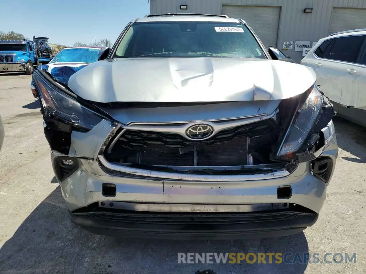 5 Photograph of a damaged car 5TDKDRAH2RS050379 TOYOTA HIGHLANDER 2024