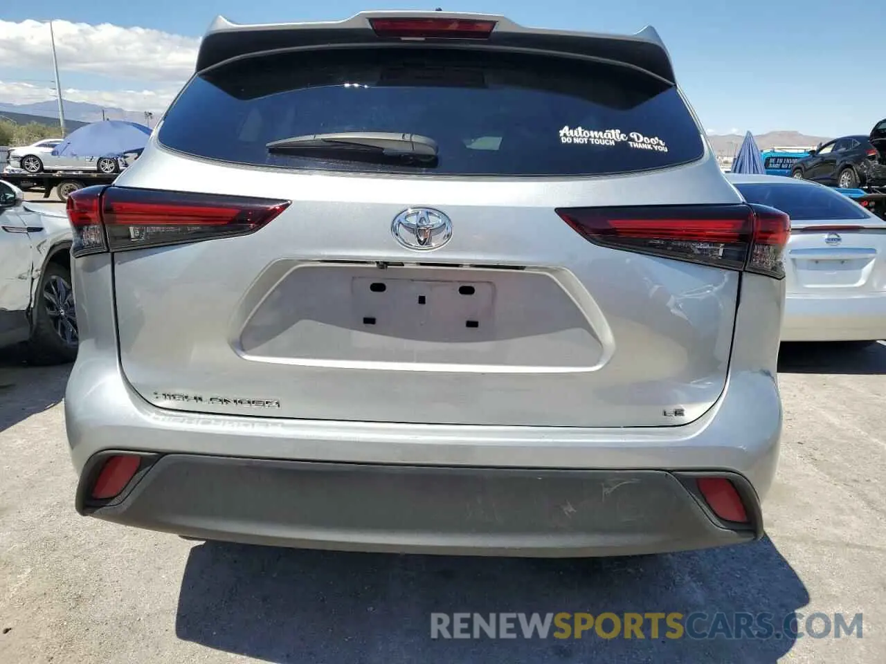 6 Photograph of a damaged car 5TDKDRAH2RS050379 TOYOTA HIGHLANDER 2024