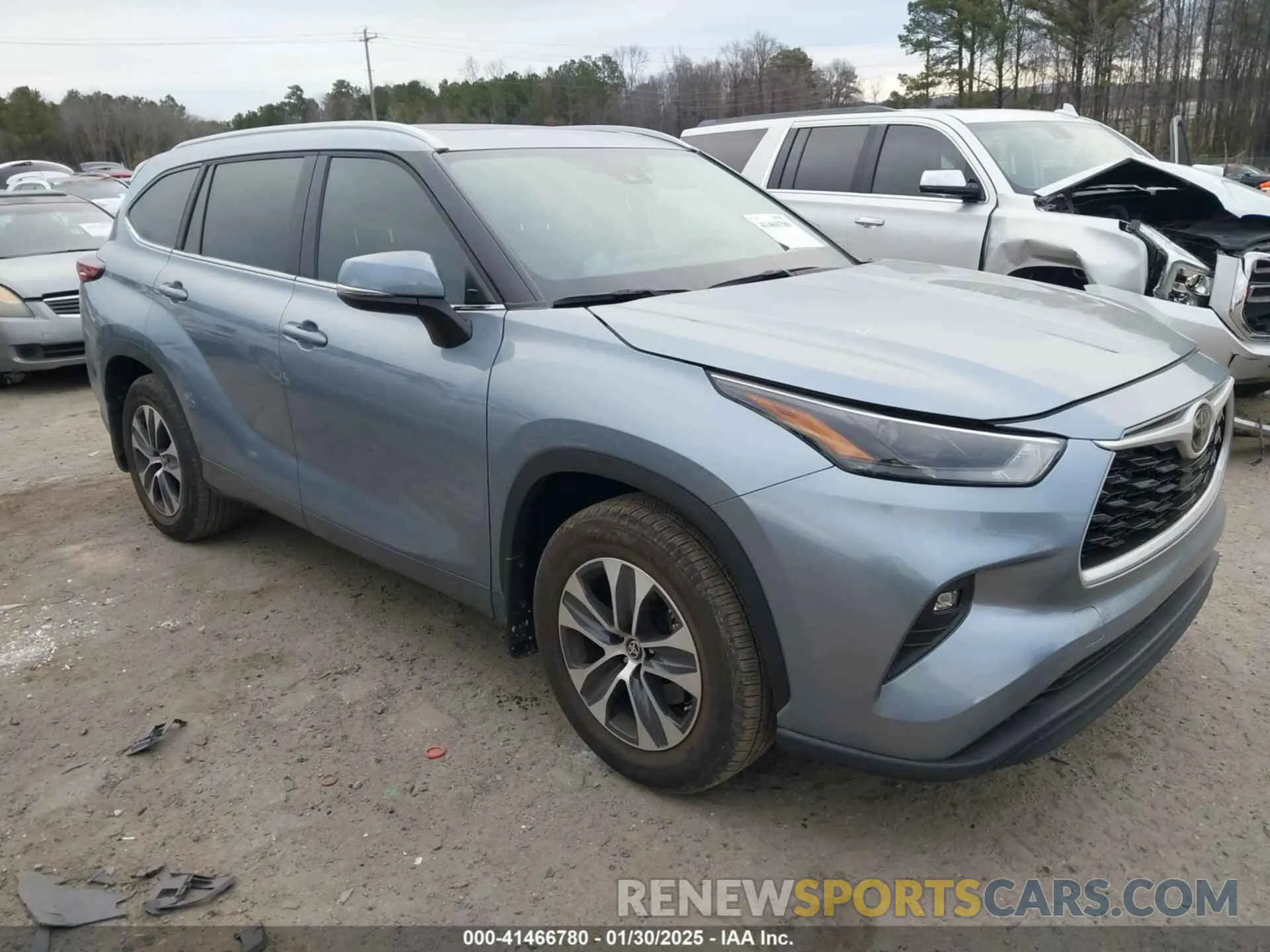 1 Фотография поврежденного автомобиля 5TDKDRAH2RS542863 TOYOTA HIGHLANDER 2024