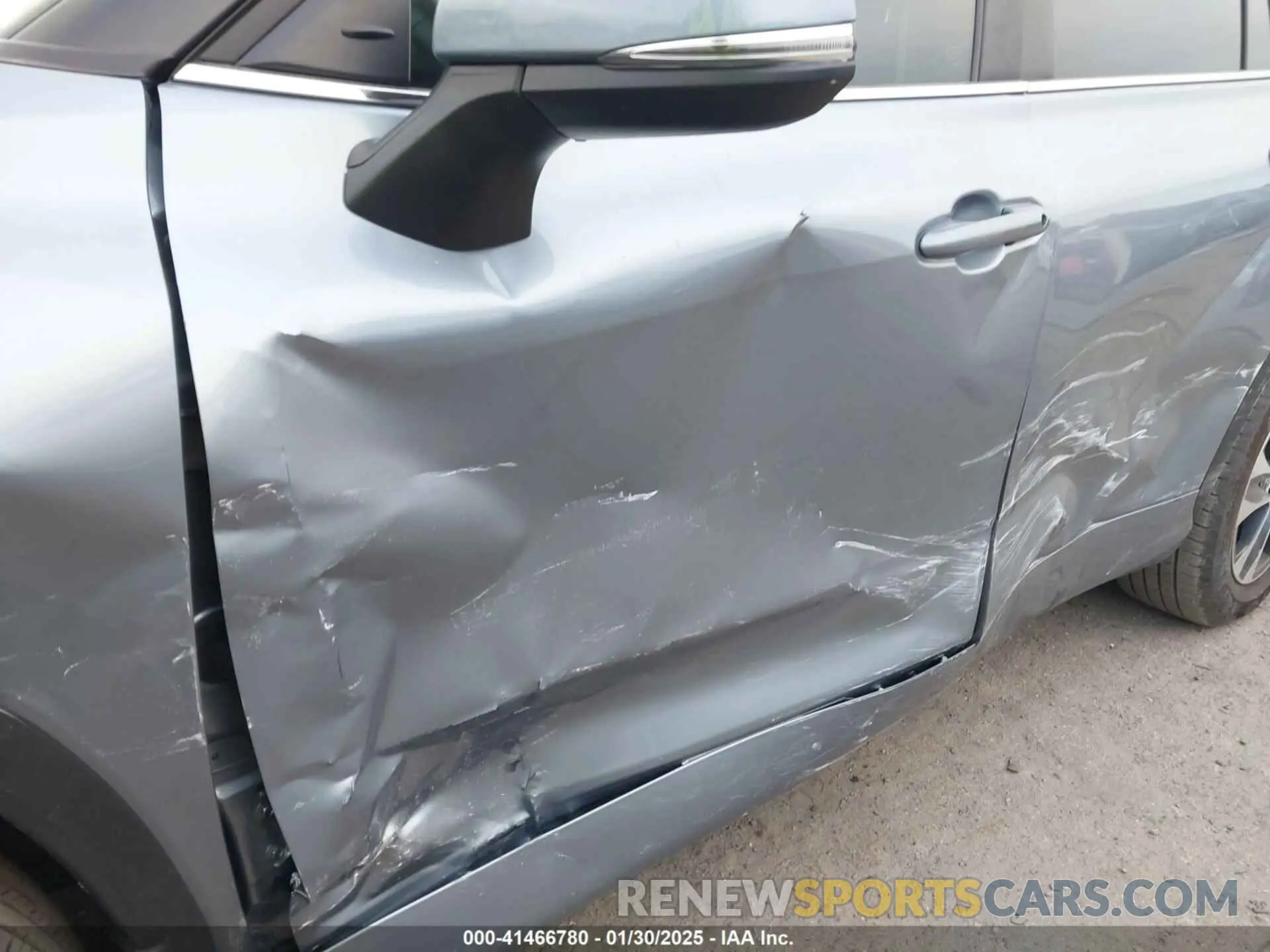 6 Фотография поврежденного автомобиля 5TDKDRAH2RS542863 TOYOTA HIGHLANDER 2024