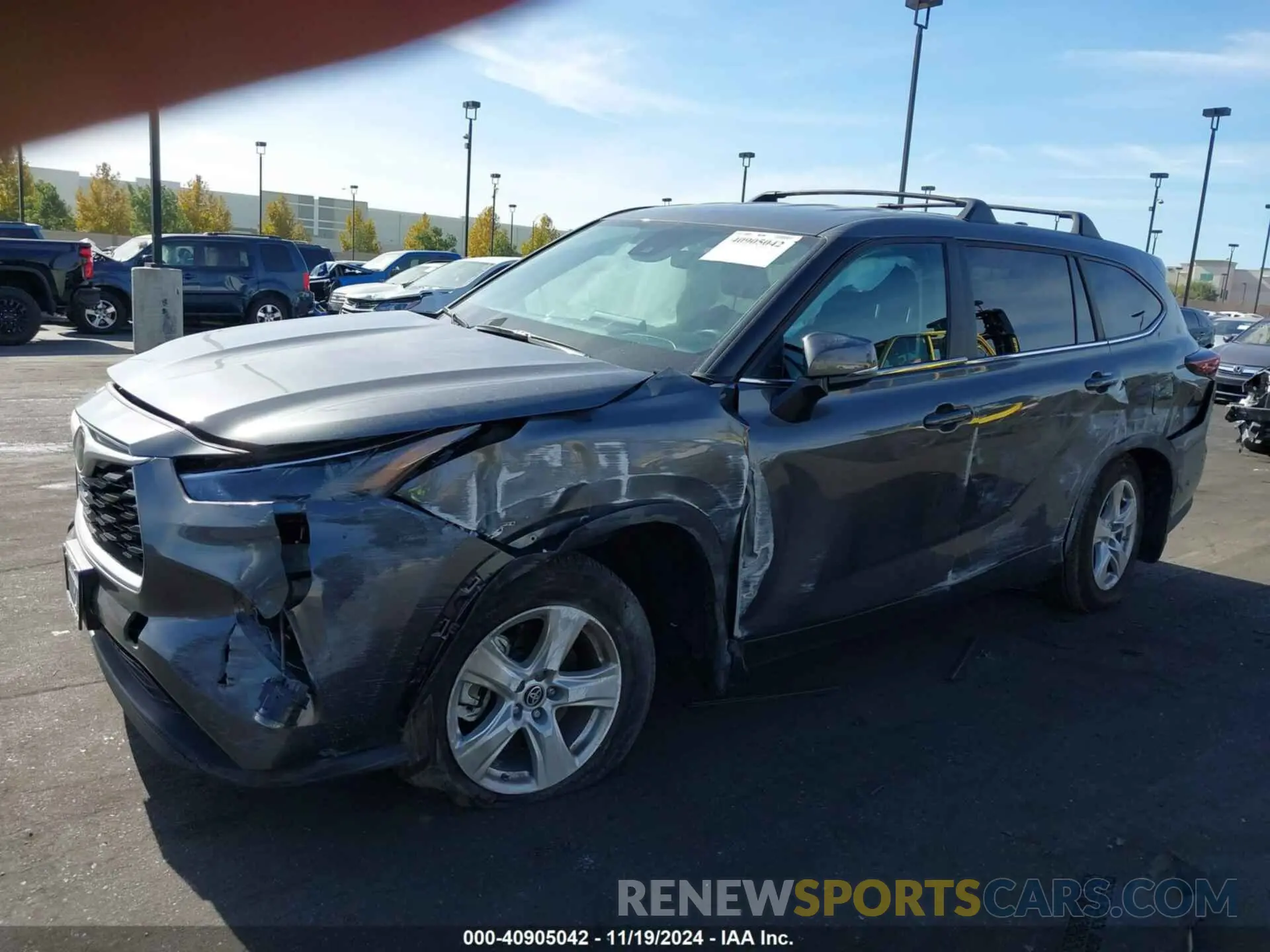 6 Photograph of a damaged car 5TDKDRAH2RS546248 TOYOTA HIGHLANDER 2024