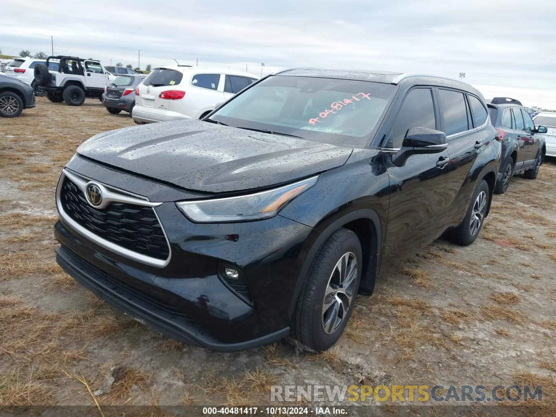 2 Photograph of a damaged car 5TDKDRAH3RS536005 TOYOTA HIGHLANDER 2024