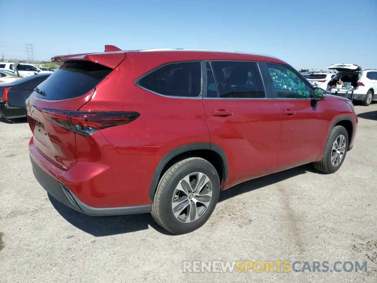 3 Photograph of a damaged car 5TDKDRAH4RS547336 TOYOTA HIGHLANDER 2024