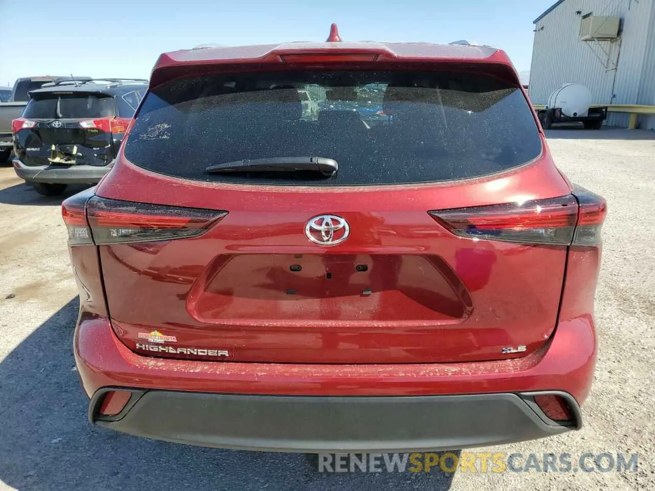 6 Photograph of a damaged car 5TDKDRAH4RS547336 TOYOTA HIGHLANDER 2024