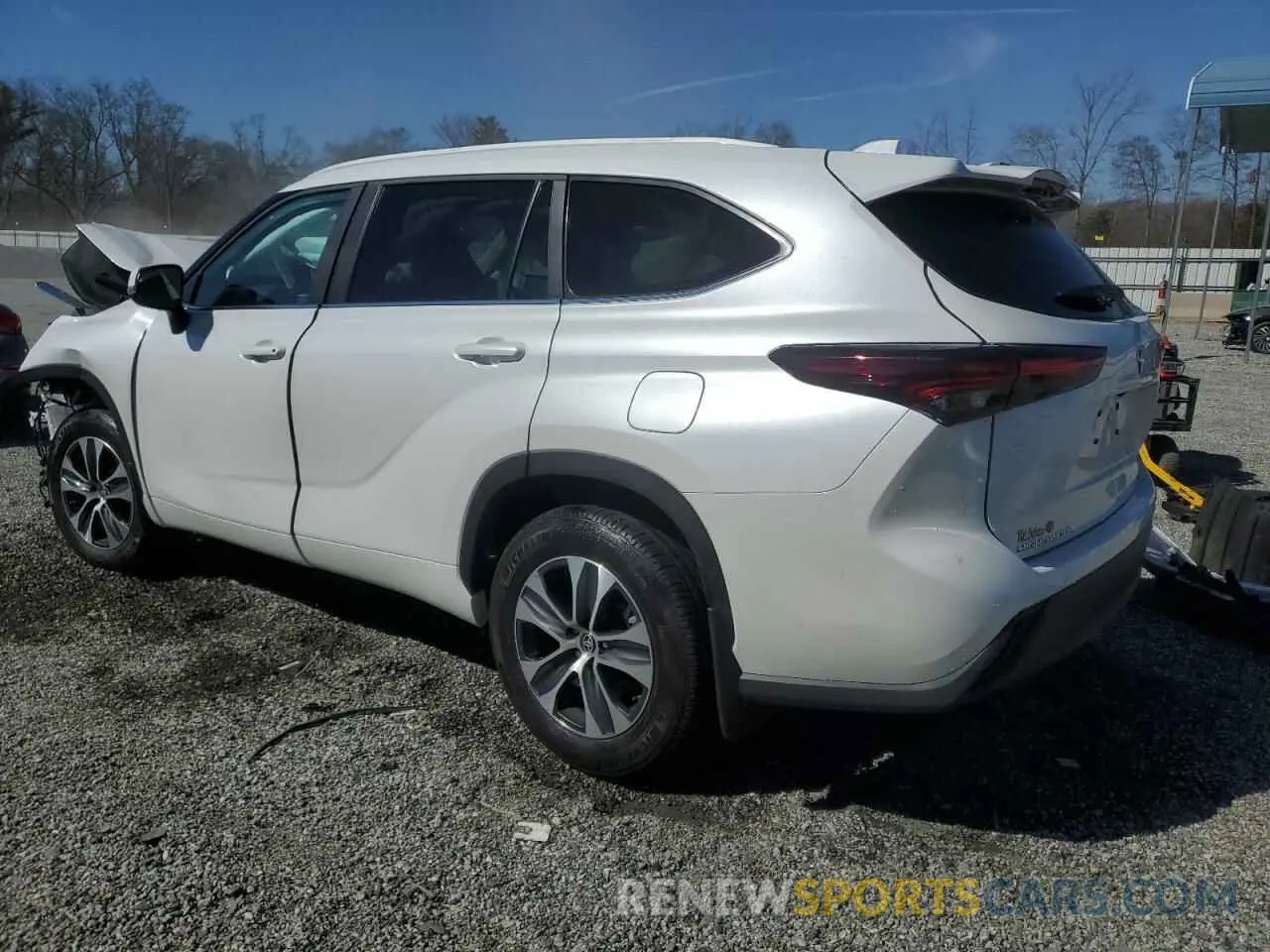 2 Фотография поврежденного автомобиля 5TDKDRAH6RS547709 TOYOTA HIGHLANDER 2024