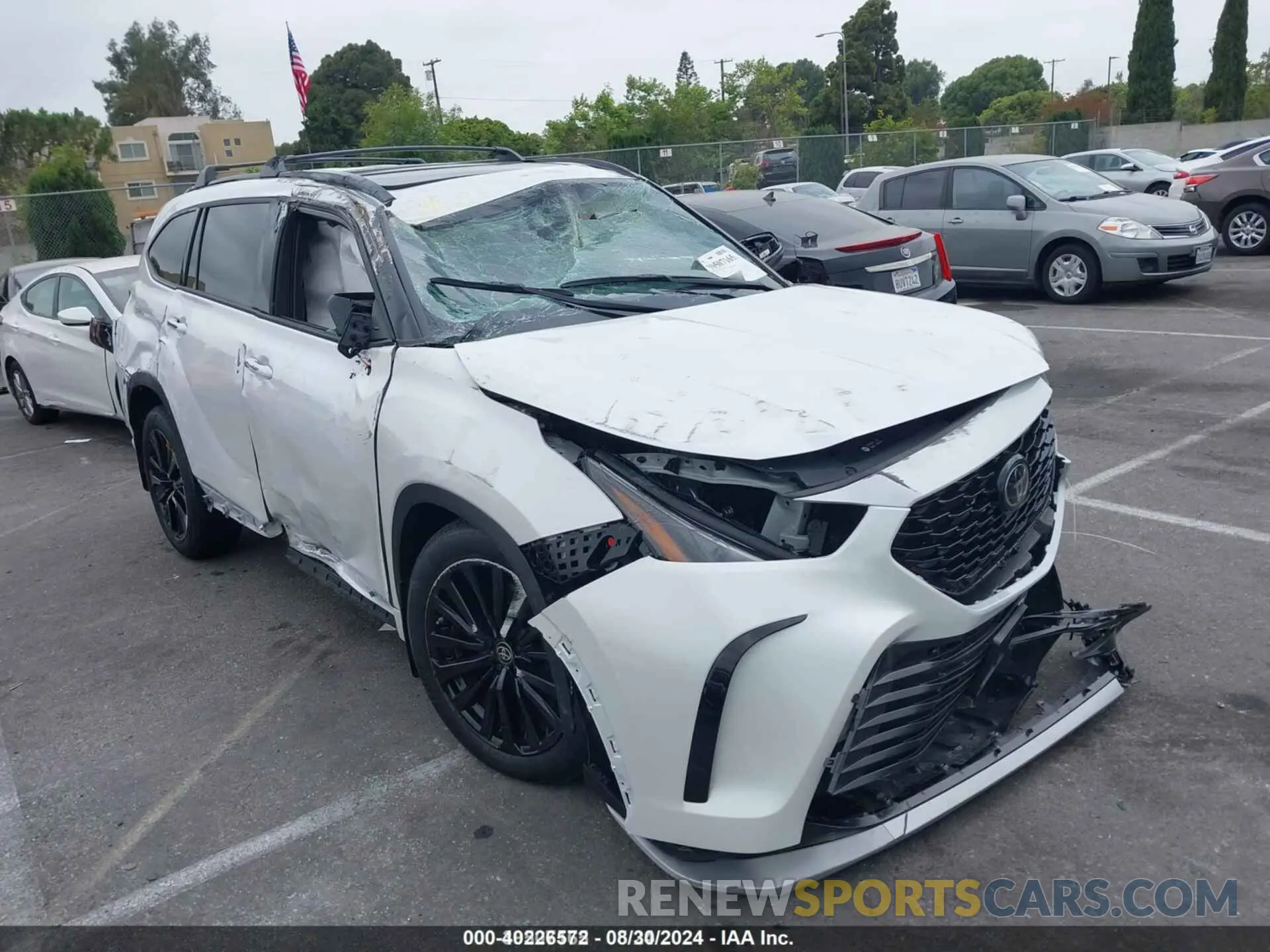 1 Фотография поврежденного автомобиля 5TDKDRAH7RS532572 TOYOTA HIGHLANDER 2024