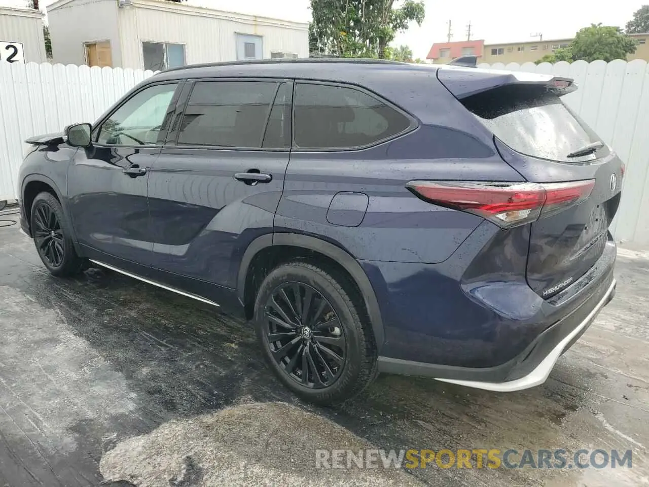 2 Photograph of a damaged car 5TDKDRAH8RS528143 TOYOTA HIGHLANDER 2024