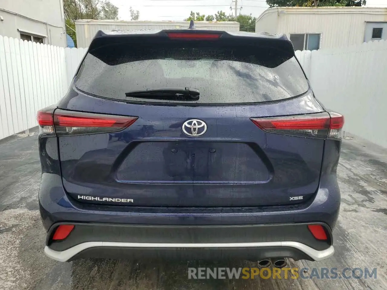6 Photograph of a damaged car 5TDKDRAH8RS528143 TOYOTA HIGHLANDER 2024