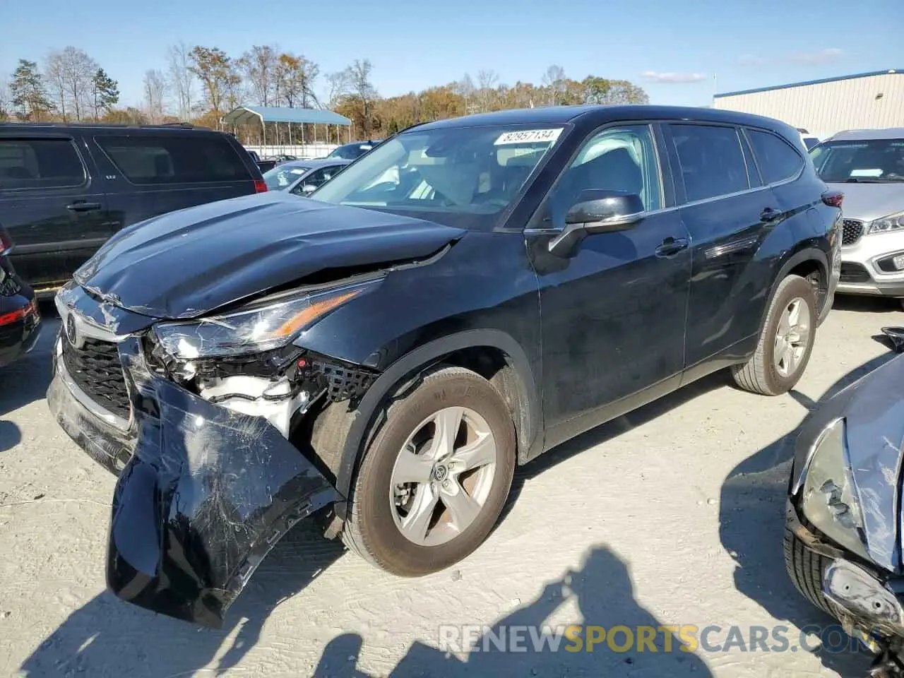 1 Фотография поврежденного автомобиля 5TDKDRAH8RS532676 TOYOTA HIGHLANDER 2024