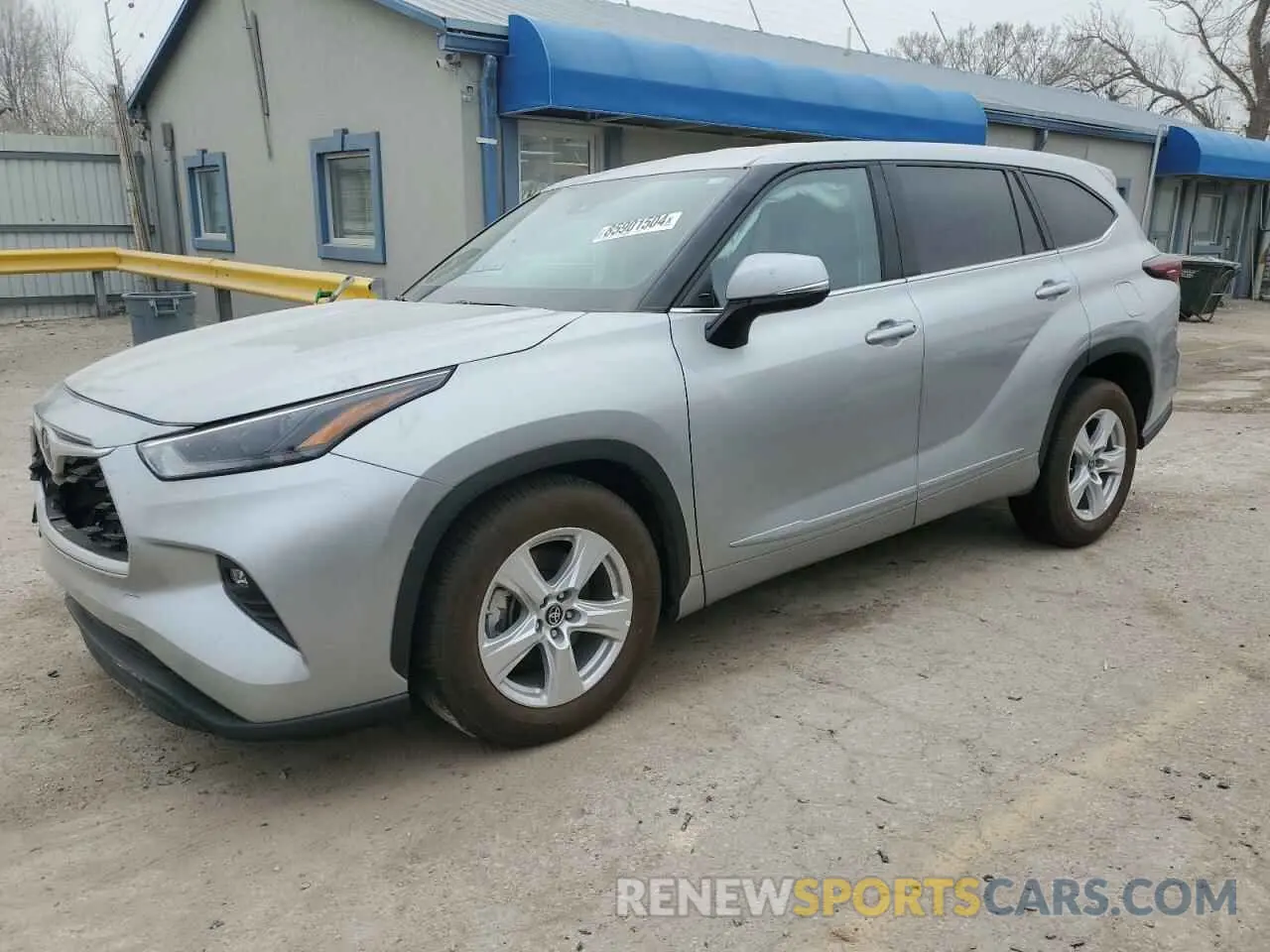 1 Фотография поврежденного автомобиля 5TDKDRAHXRS050484 TOYOTA HIGHLANDER 2024