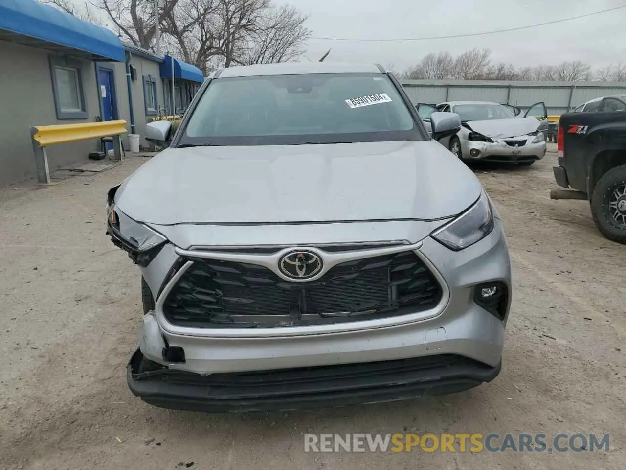 5 Фотография поврежденного автомобиля 5TDKDRAHXRS050484 TOYOTA HIGHLANDER 2024
