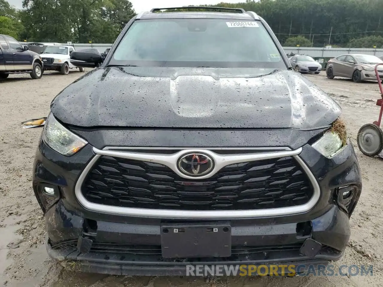 5 Photograph of a damaged car 5TDKDRBH0RS565427 TOYOTA HIGHLANDER 2024