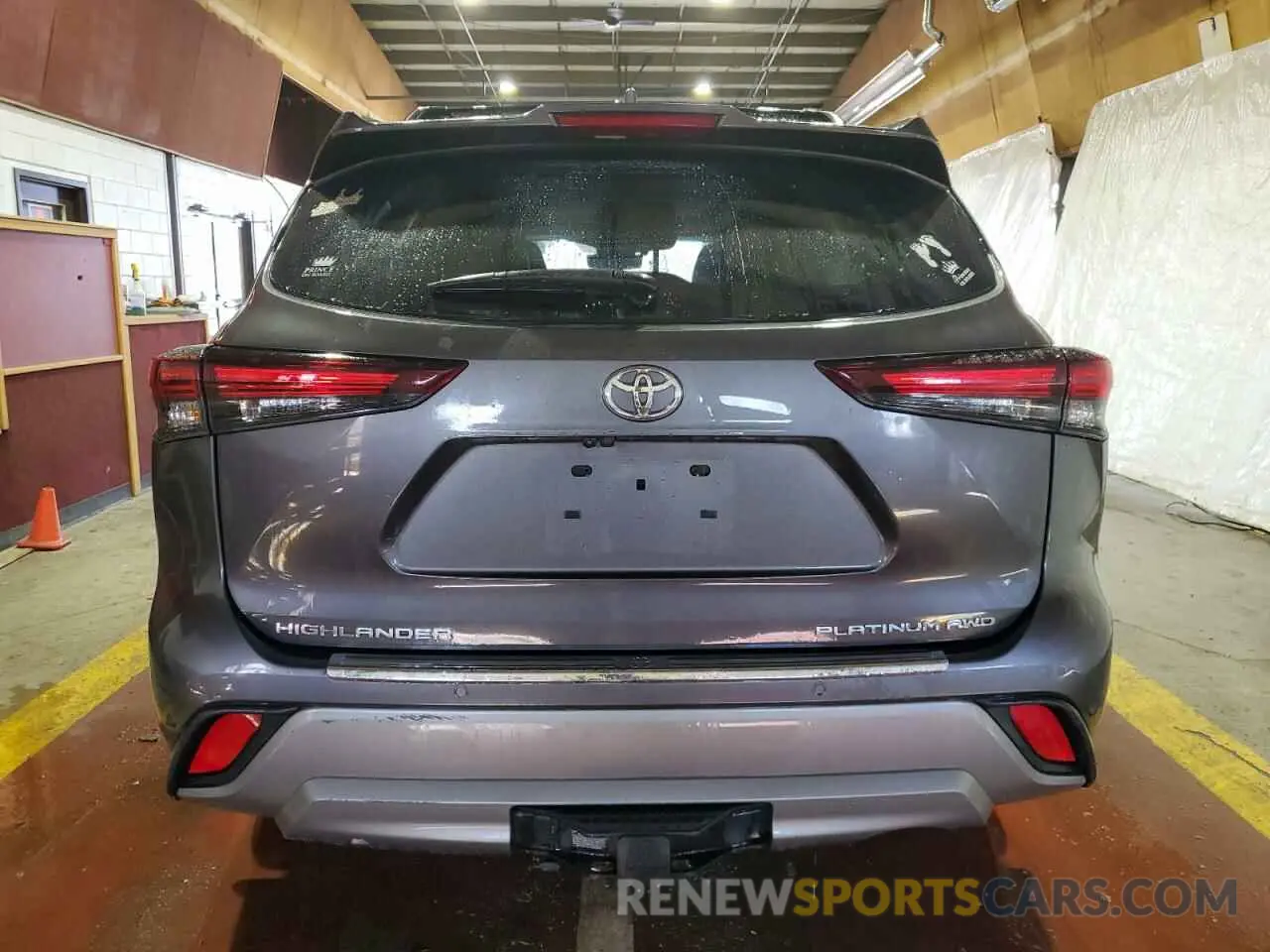 6 Фотография поврежденного автомобиля 5TDKDRBH1RS528497 TOYOTA HIGHLANDER 2024
