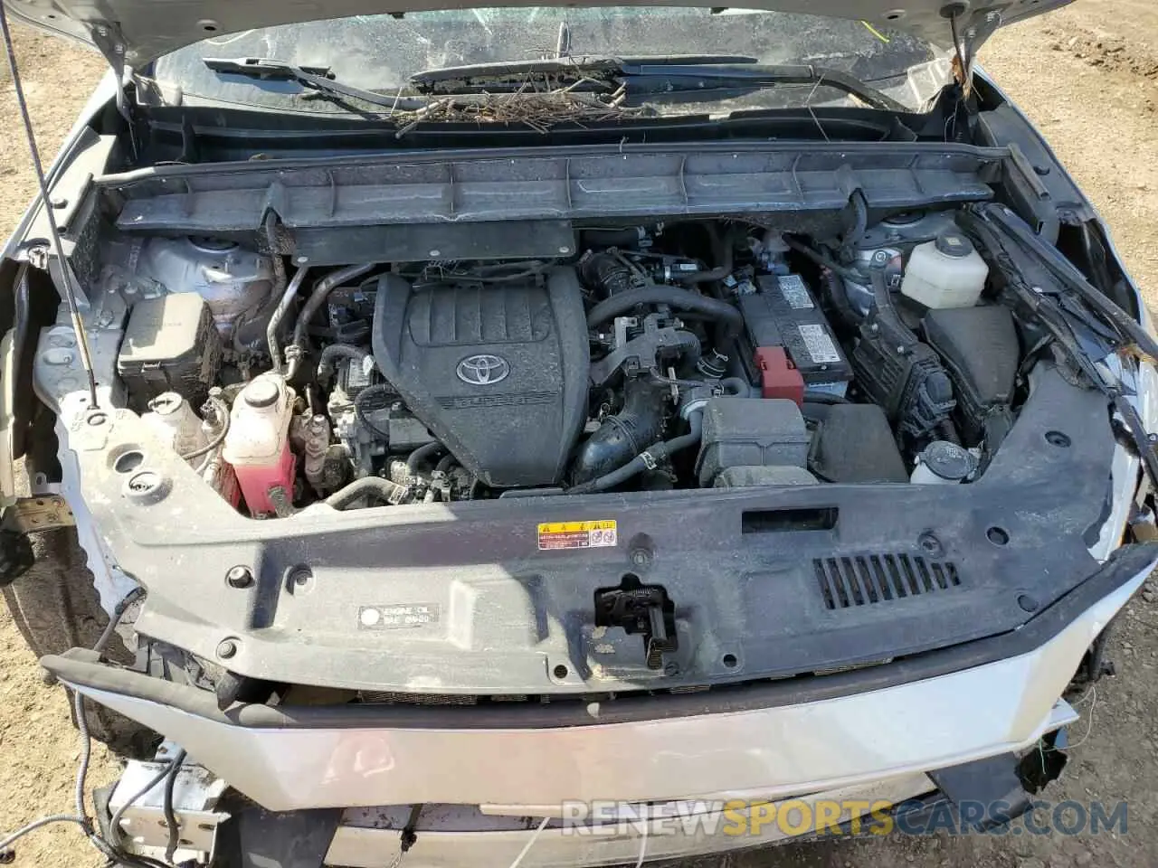 14 Фотография поврежденного автомобиля 5TDKDRBH1RS533442 TOYOTA HIGHLANDER 2024