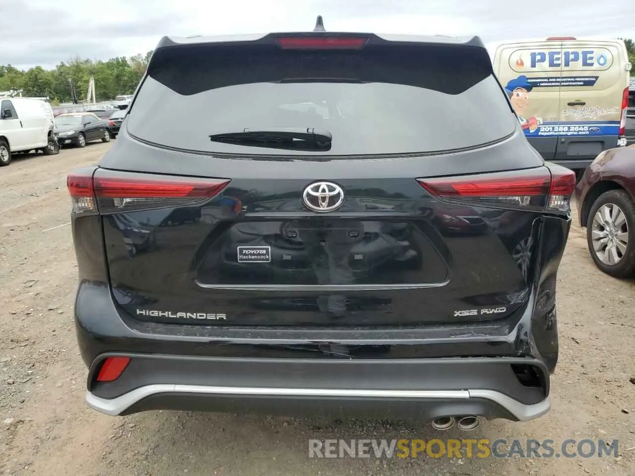 6 Photograph of a damaged car 5TDKDRBH1RS550872 TOYOTA HIGHLANDER 2024