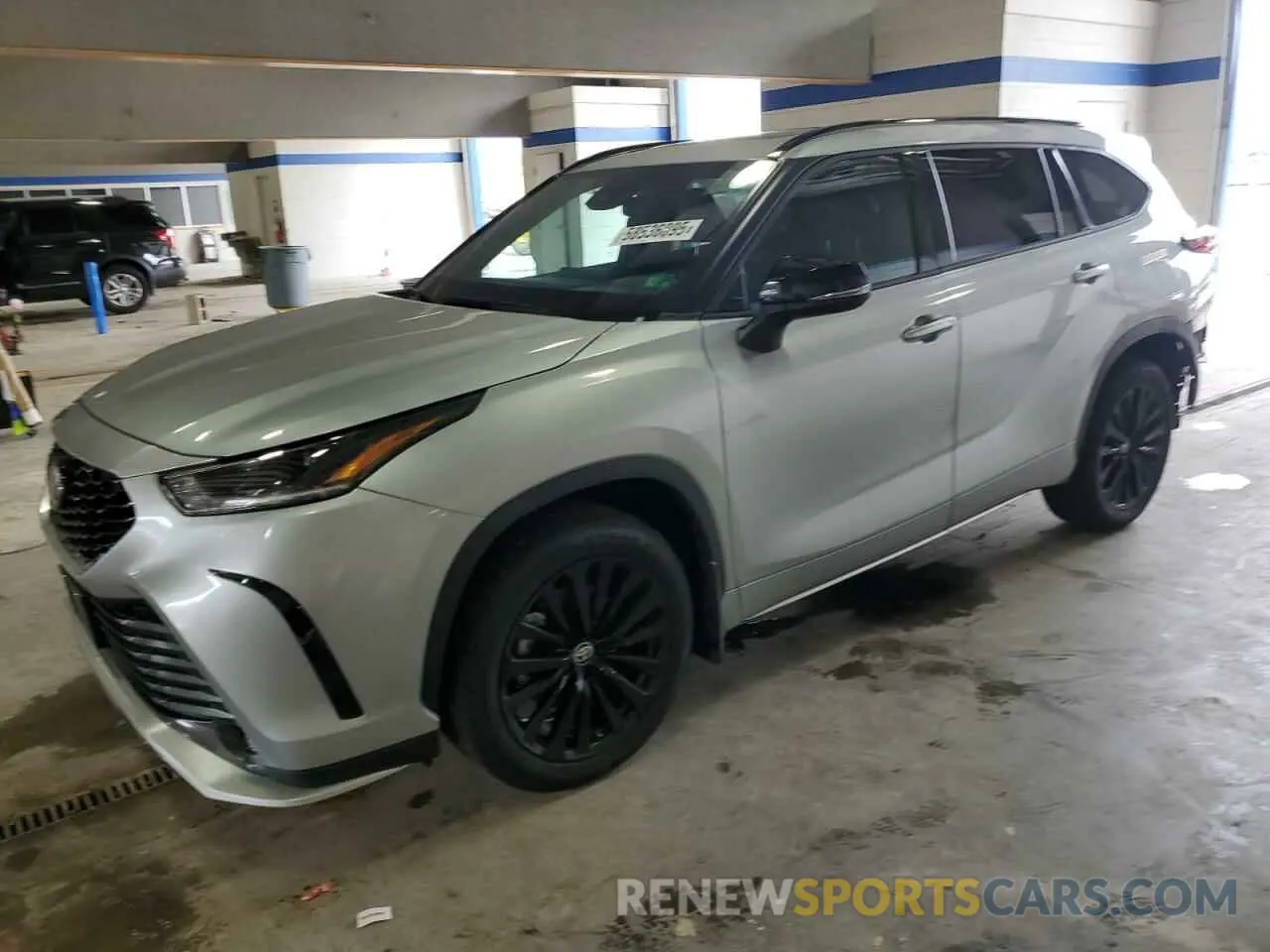 1 Photograph of a damaged car 5TDKDRBH2RS536902 TOYOTA HIGHLANDER 2024