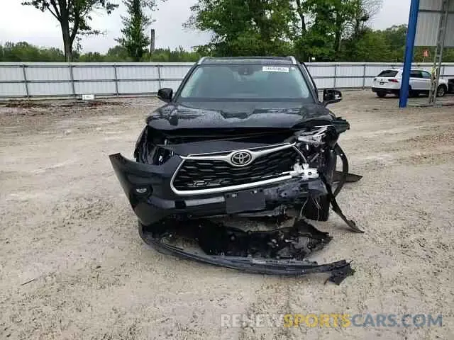 15 Фотография поврежденного автомобиля 5TDKDRBH2RS538911 TOYOTA HIGHLANDER 2024