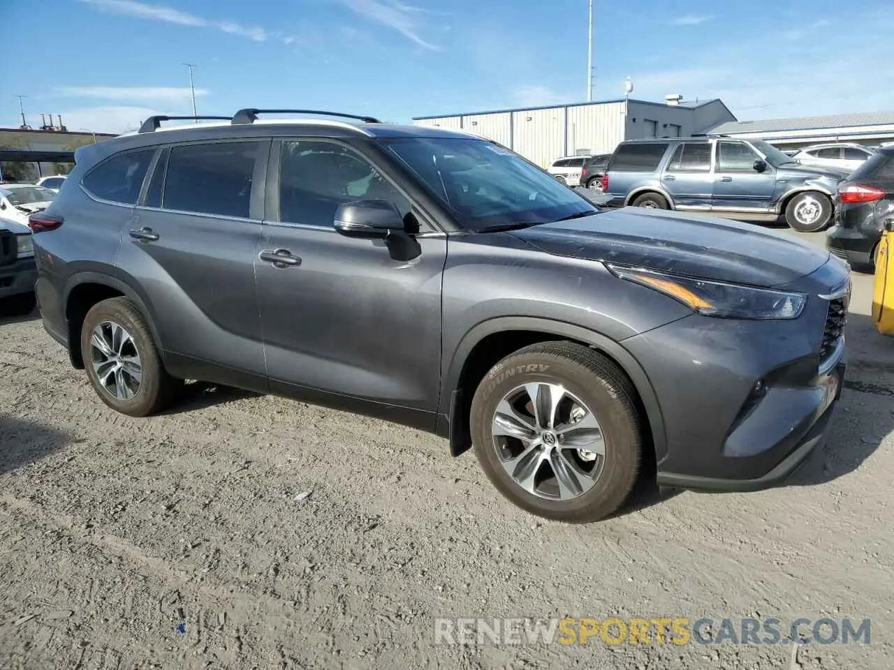 4 Фотография поврежденного автомобиля 5TDKDRBH2RS541825 TOYOTA HIGHLANDER 2024