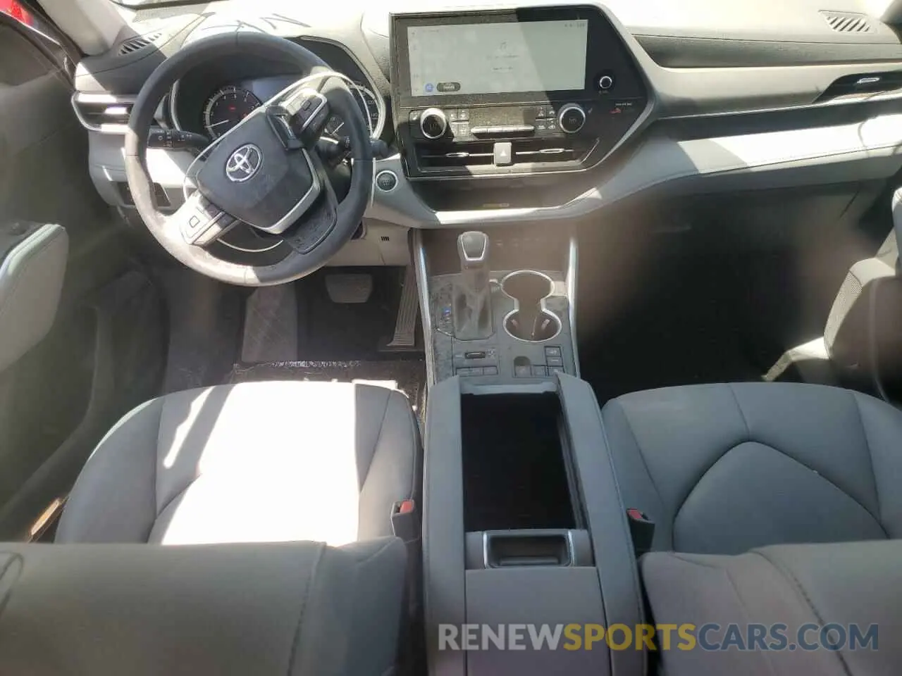 8 Фотография поврежденного автомобиля 5TDKDRBH2RS541825 TOYOTA HIGHLANDER 2024