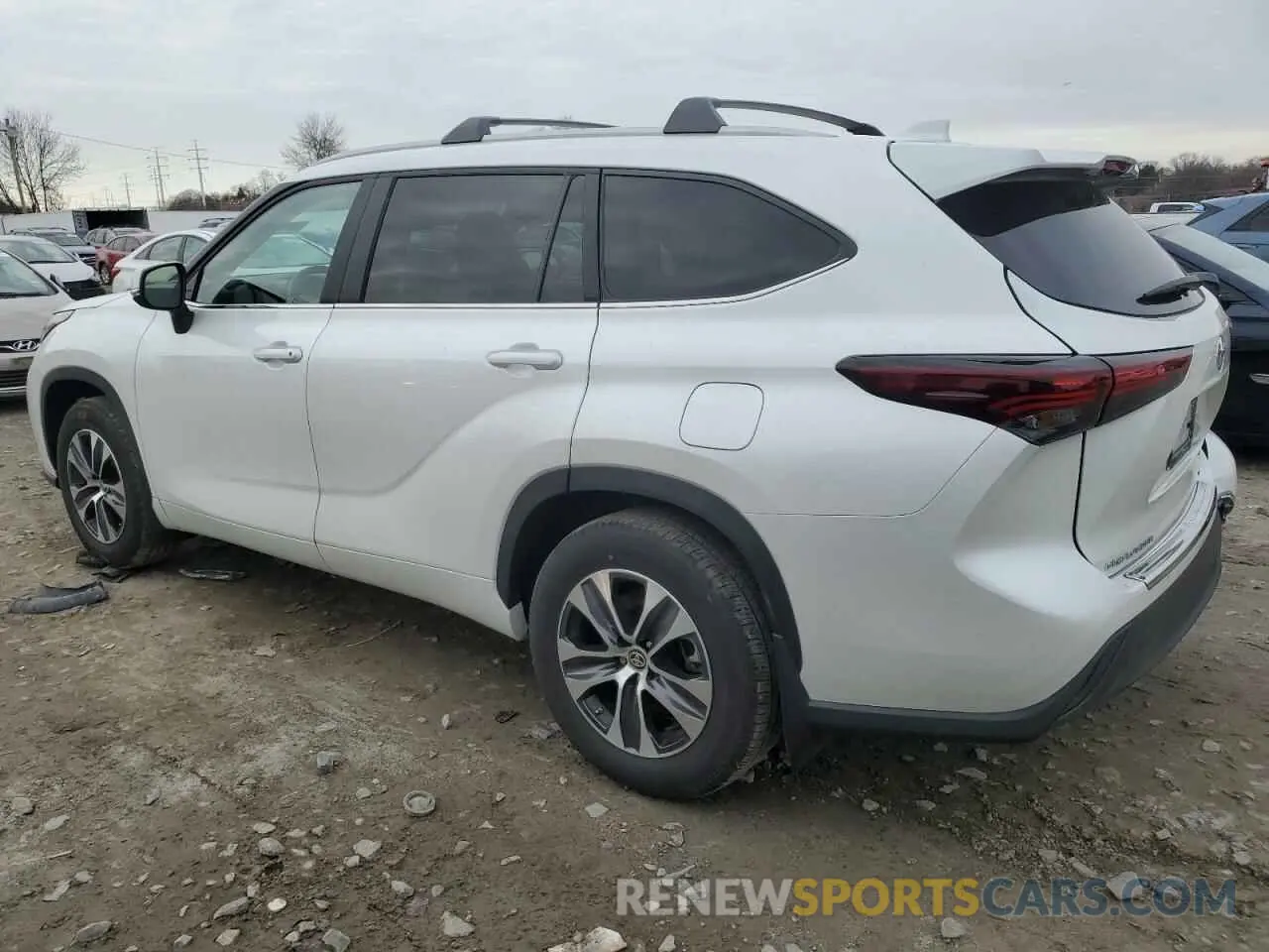 2 Photograph of a damaged car 5TDKDRBH2RS542778 TOYOTA HIGHLANDER 2024