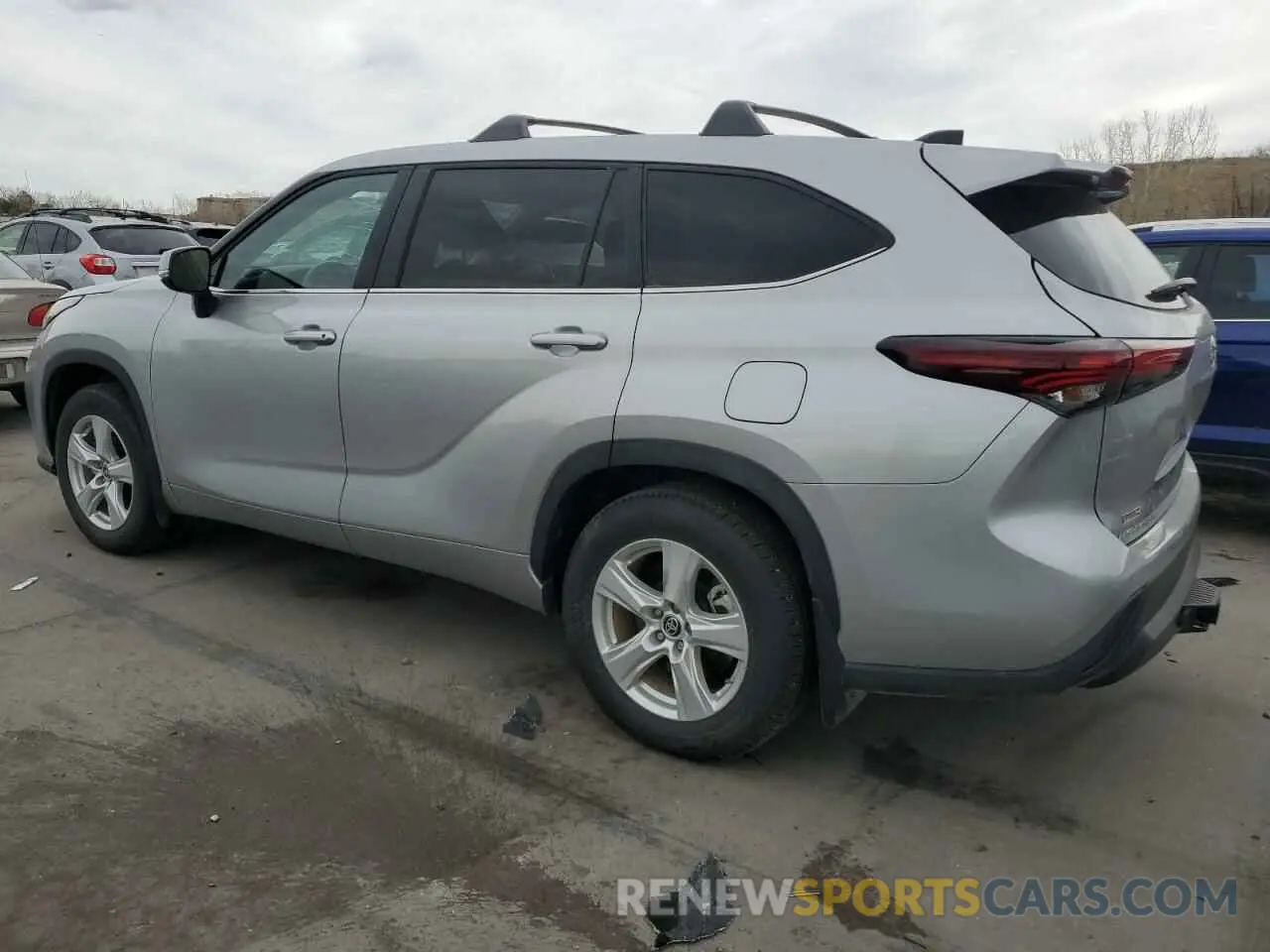 2 Photograph of a damaged car 5TDKDRBH2RS553392 TOYOTA HIGHLANDER 2024