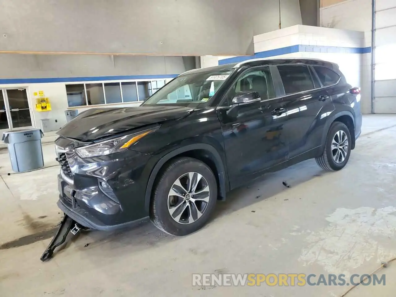 1 Фотография поврежденного автомобиля 5TDKDRBH2RS568071 TOYOTA HIGHLANDER 2024