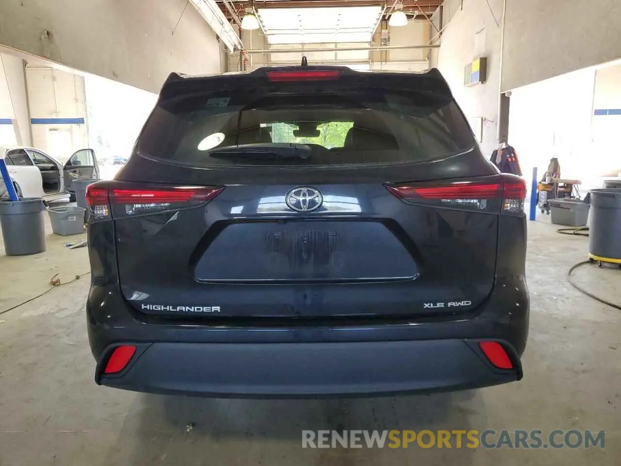 6 Фотография поврежденного автомобиля 5TDKDRBH2RS568071 TOYOTA HIGHLANDER 2024