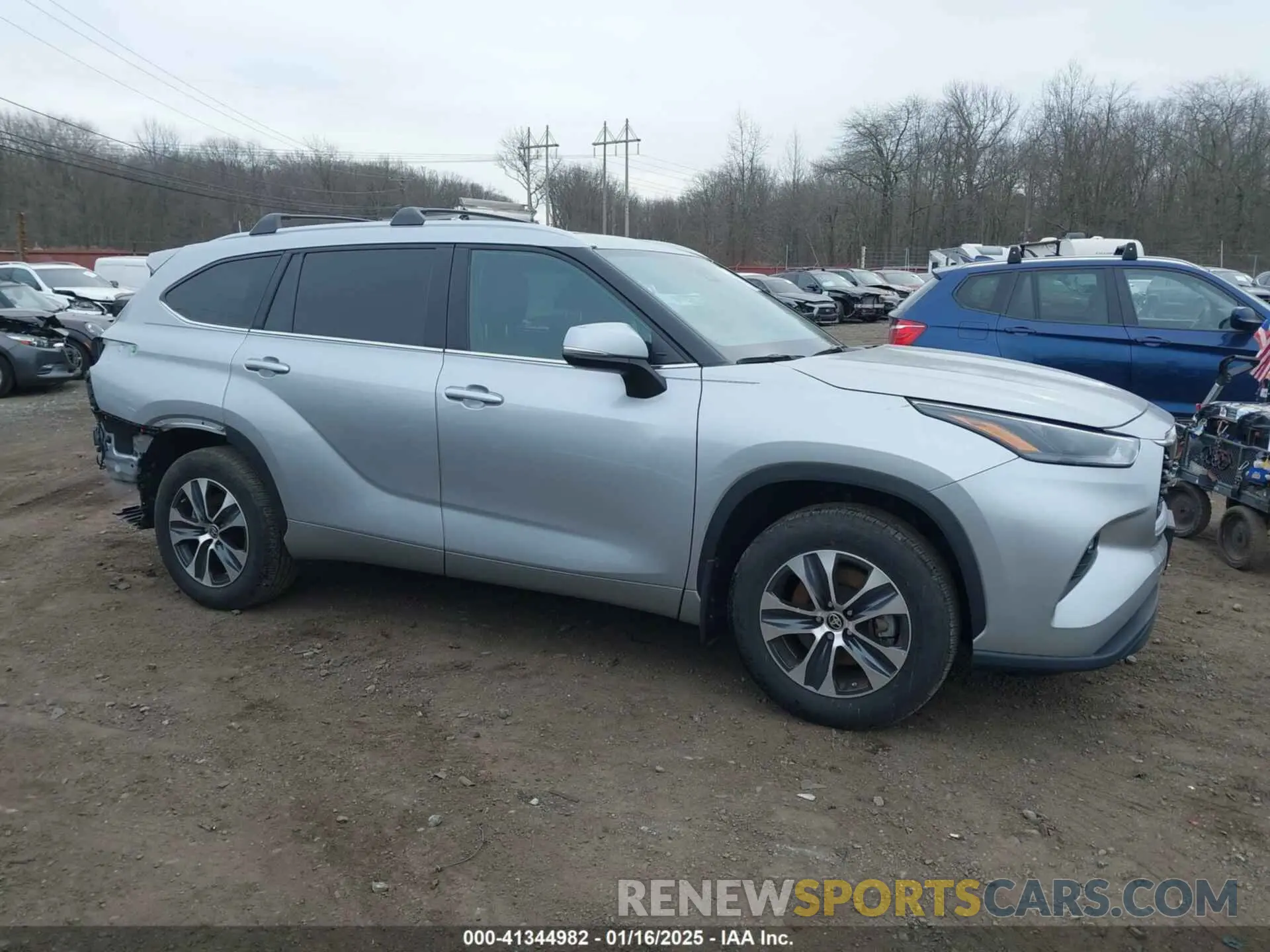 13 Фотография поврежденного автомобиля 5TDKDRBH3RS532227 TOYOTA HIGHLANDER 2024