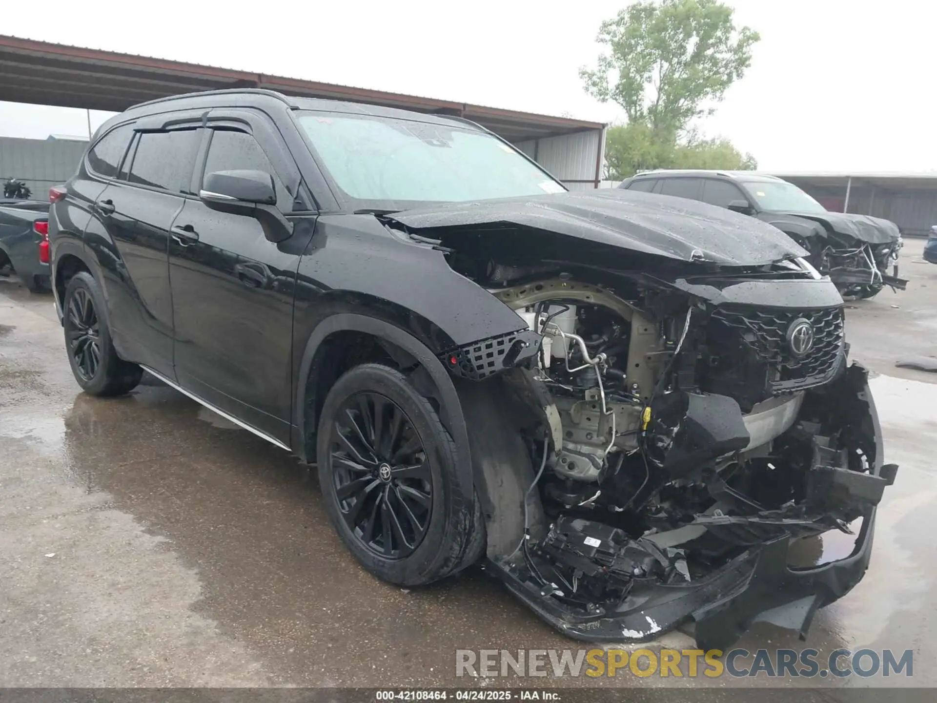 1 Photograph of a damaged car 5TDKDRBH3RS537184 TOYOTA HIGHLANDER 2024