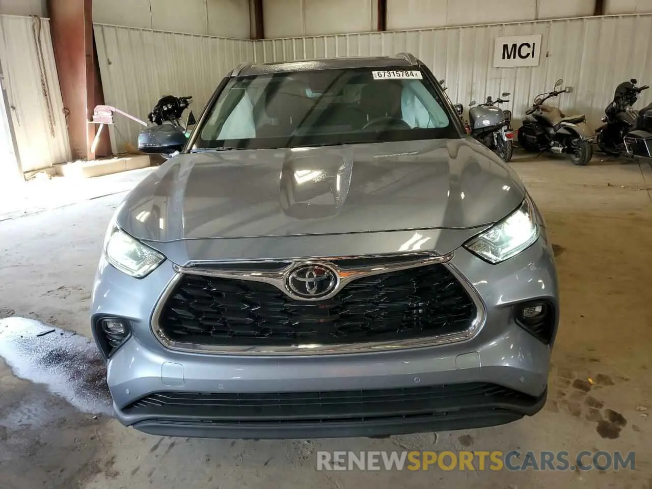 5 Photograph of a damaged car 5TDKDRBH4RS532012 TOYOTA HIGHLANDER 2024