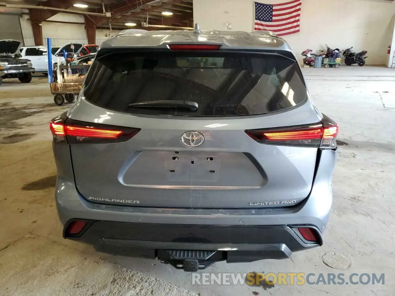 6 Photograph of a damaged car 5TDKDRBH4RS532012 TOYOTA HIGHLANDER 2024