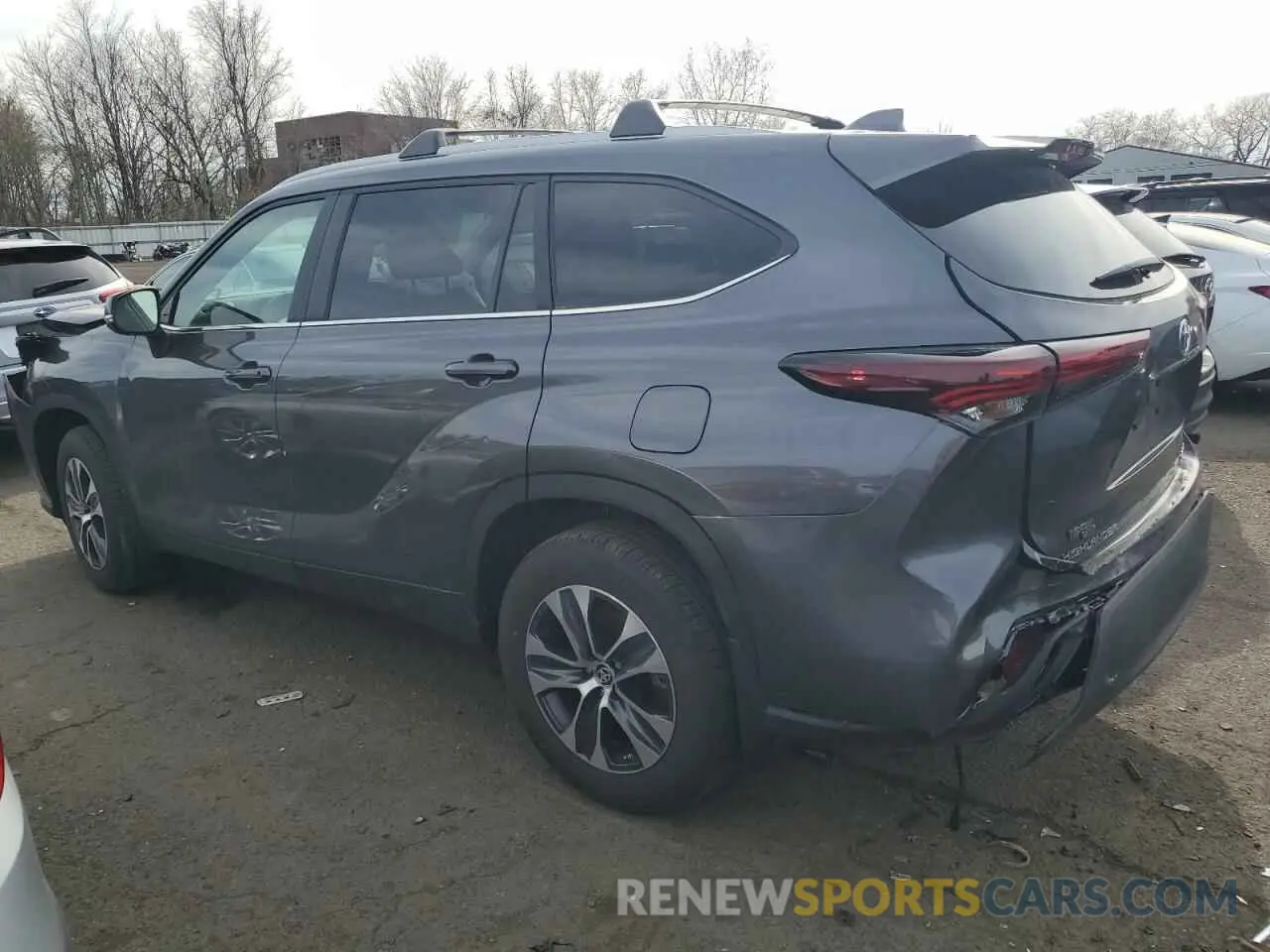2 Photograph of a damaged car 5TDKDRBH5RS545156 TOYOTA HIGHLANDER 2024