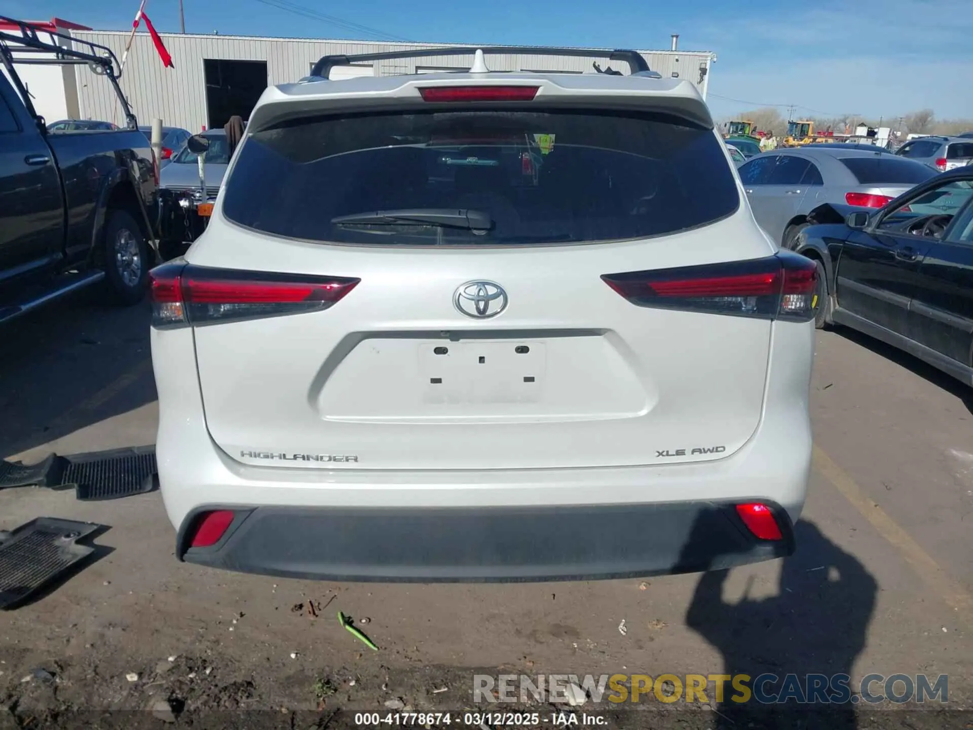 16 Фотография поврежденного автомобиля 5TDKDRBH5RS551491 TOYOTA HIGHLANDER 2024