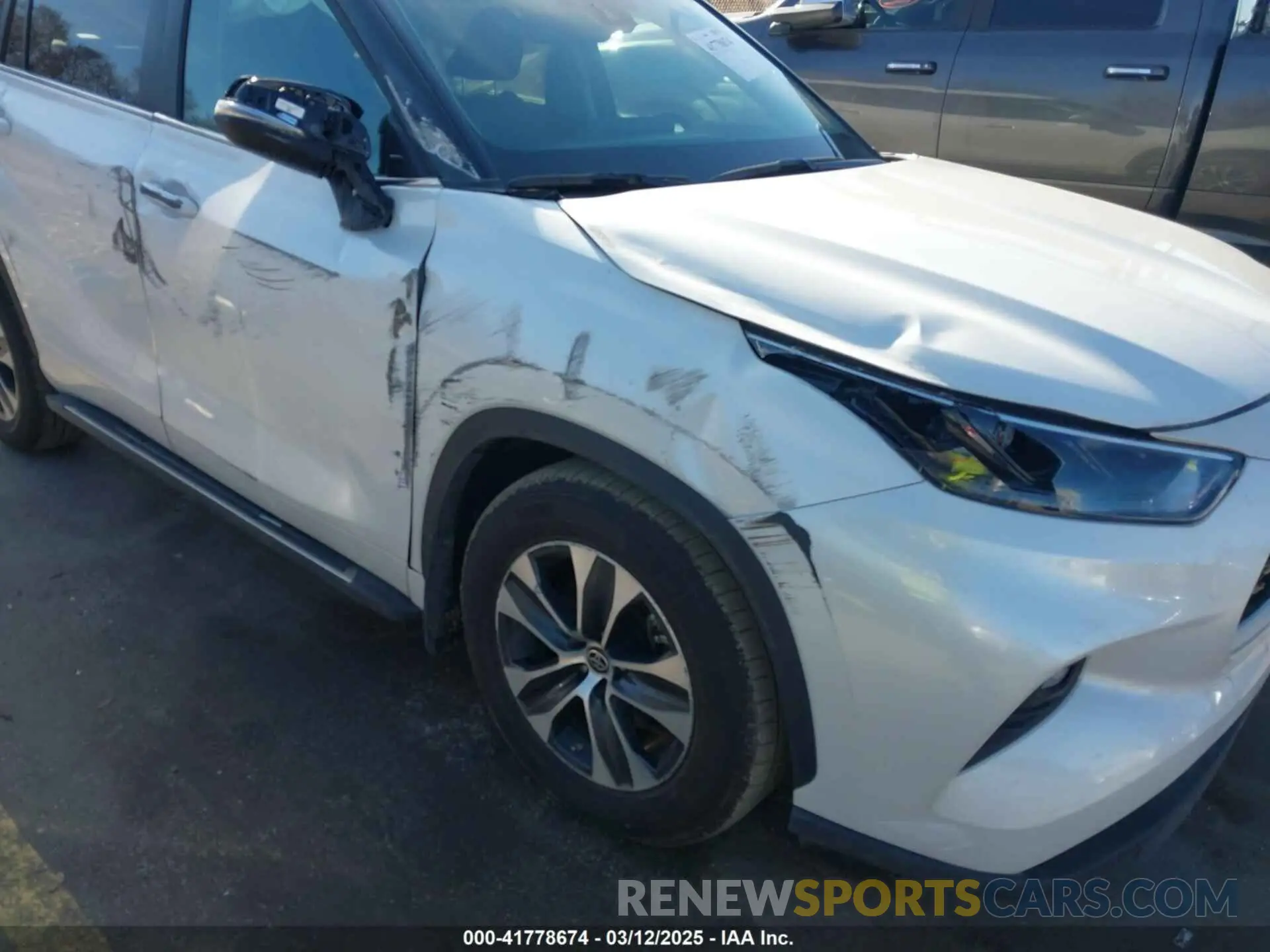 6 Фотография поврежденного автомобиля 5TDKDRBH5RS551491 TOYOTA HIGHLANDER 2024