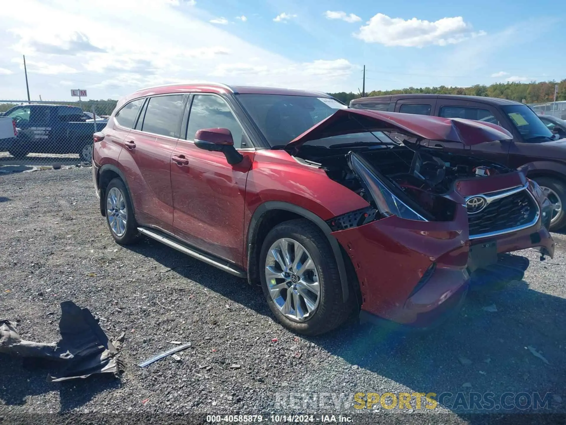 1 Фотография поврежденного автомобиля 5TDKDRBH5RS562037 TOYOTA HIGHLANDER 2024