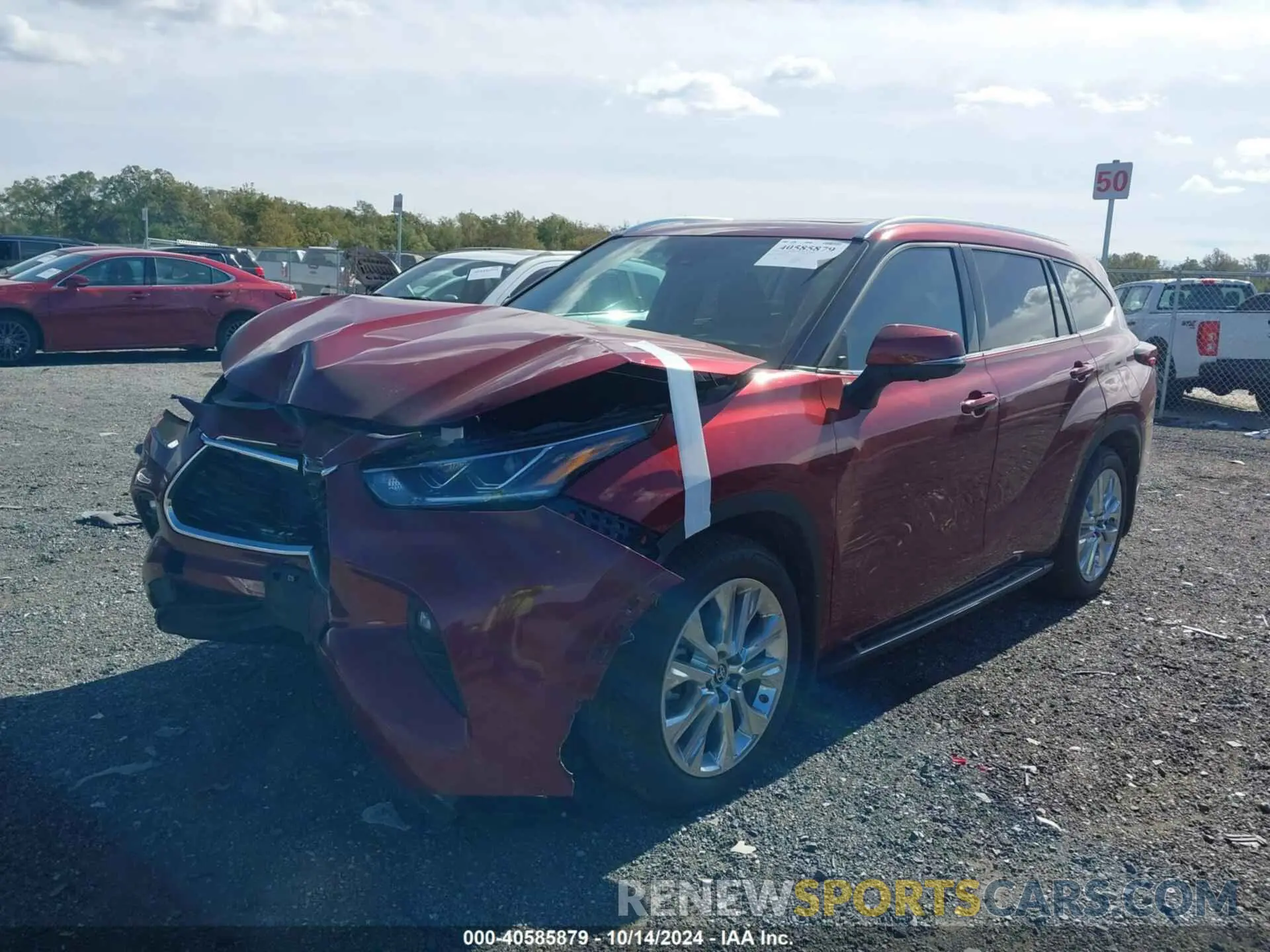 6 Фотография поврежденного автомобиля 5TDKDRBH5RS562037 TOYOTA HIGHLANDER 2024