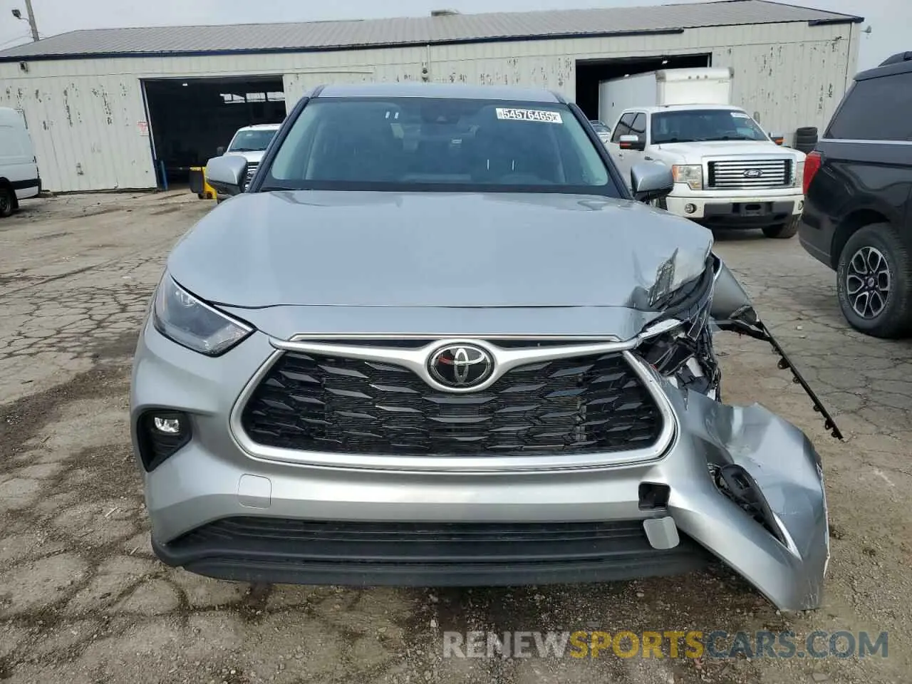 5 Photograph of a damaged car 5TDKDRBH5RS567576 TOYOTA HIGHLANDER 2024